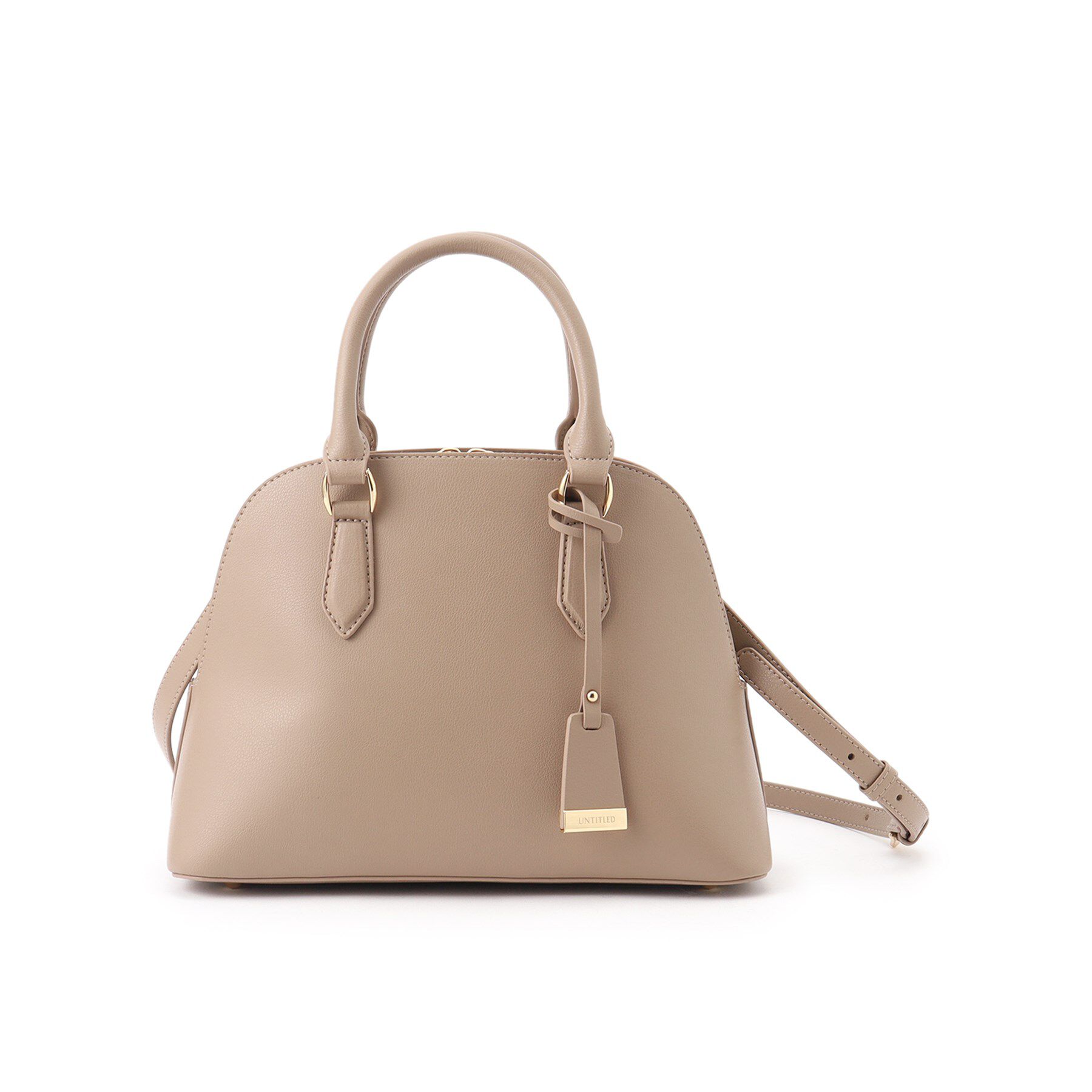 UNTITLED「【追加8／名品】2WAYポケットボストンバッグ」|ハンドバッグ|サンドベージュ(05