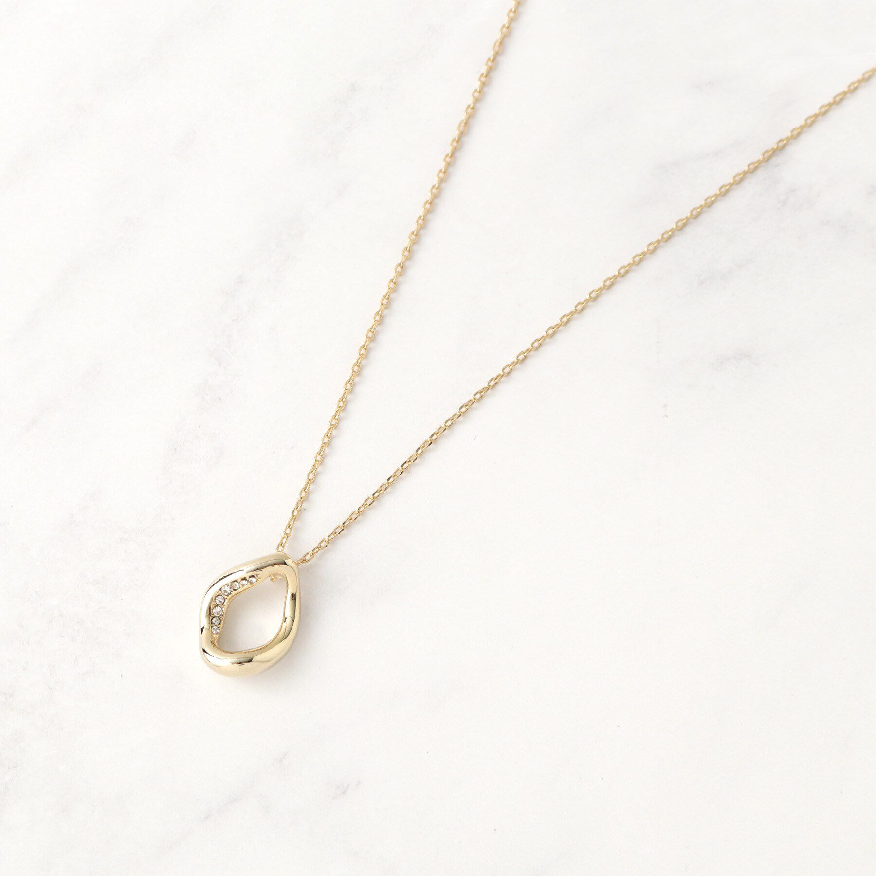 UNTITLED「シャインワントップネックレス」|ネックレス|