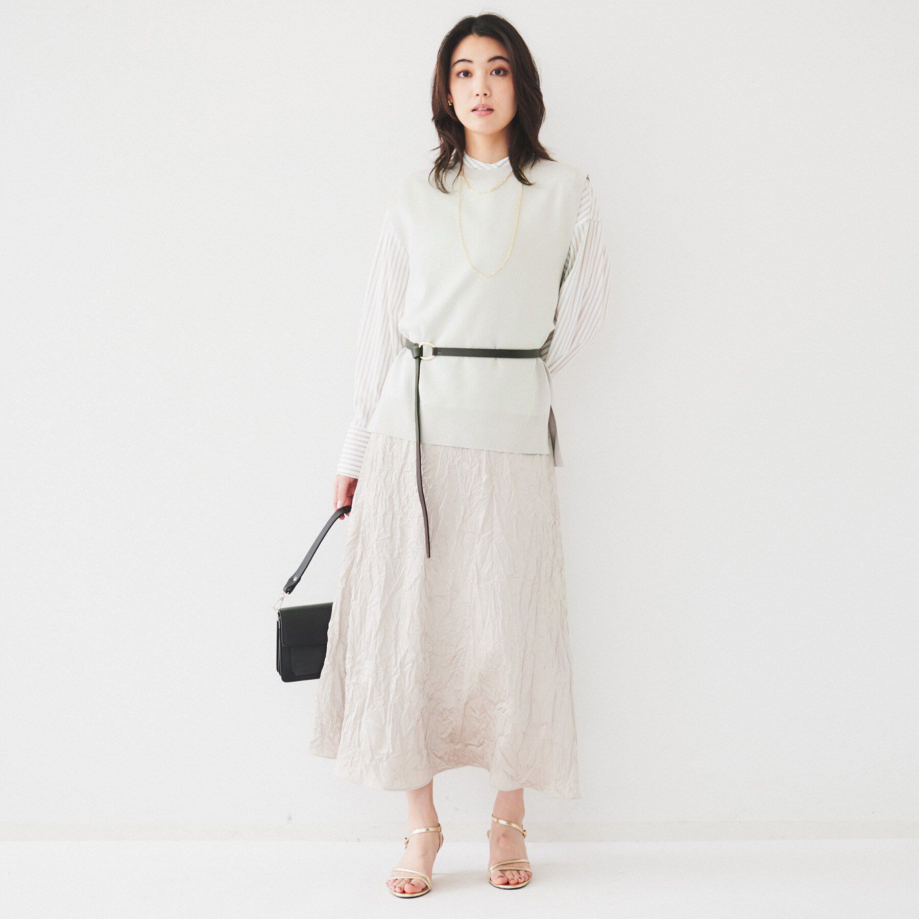 UNTITLED「【アンサンブル可能】ニットベスト」|ニット・セーター|