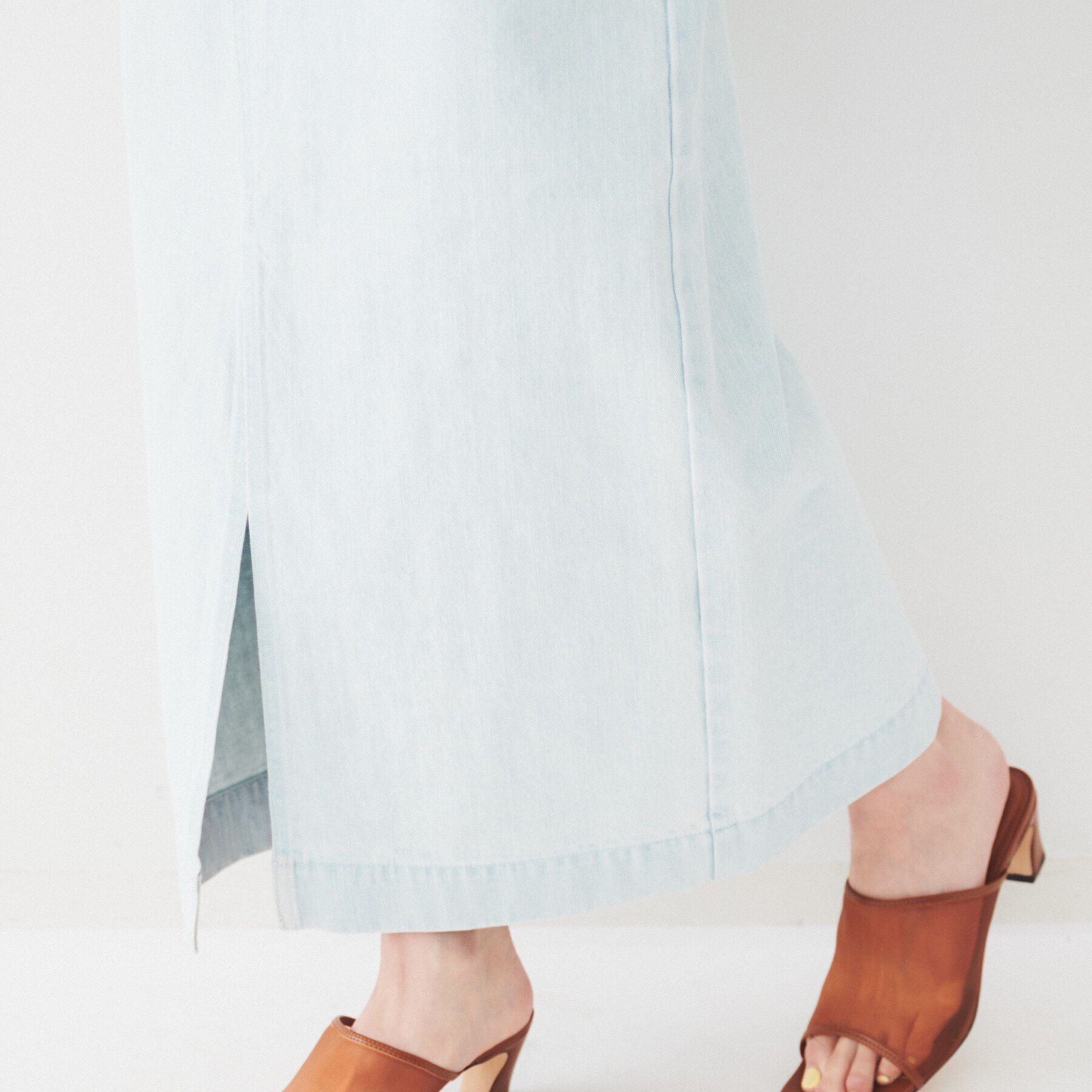 UNTITLED「セミタイトデニムスカート」|スカート|