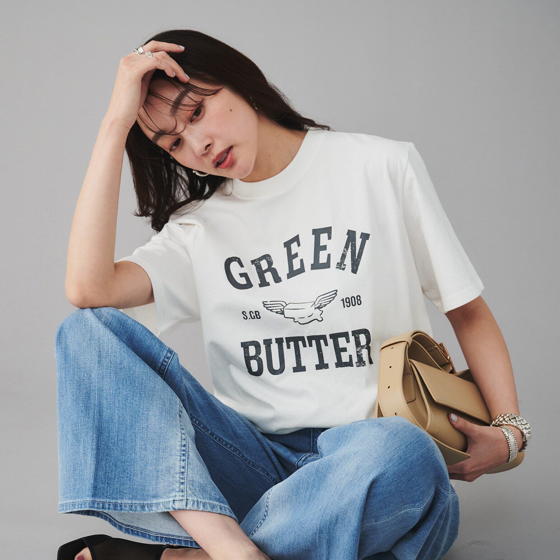 UNTITLED「【GREEN BUTTER】Butter Wing Tee」|Tシャツ・カットソー|