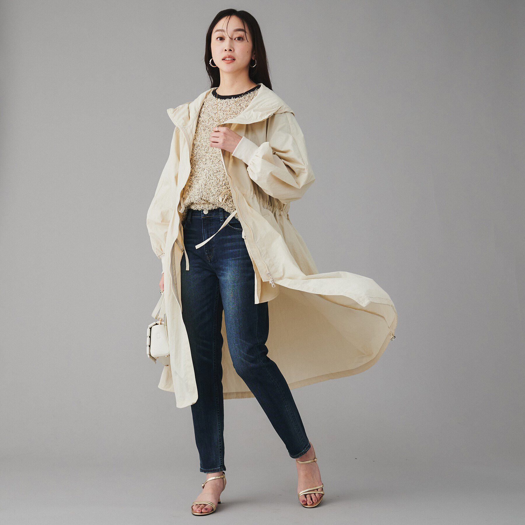 UNTITLED「【Ca_CHIGNON】ロングウィンドブレーカー」|その他|