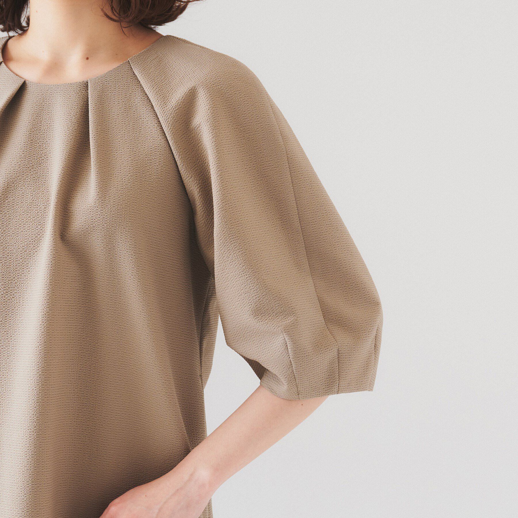 UNTITLED「【ストレッチ/ポケットあり】サッカーワンピース」|ワンピース|