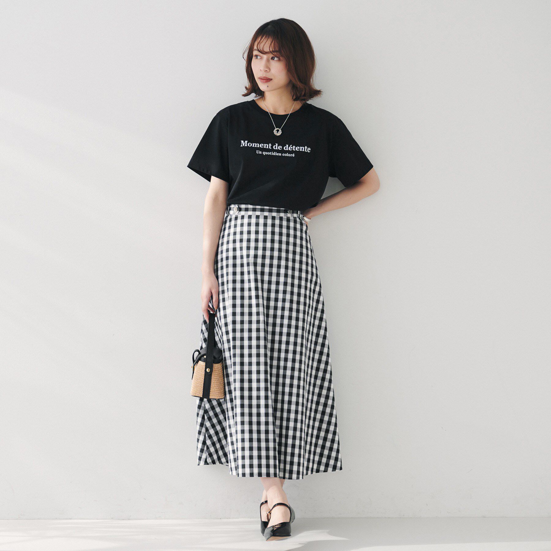 UNTITLED「【洗える】ロゴTシャツ」|Tシャツ・カットソー|