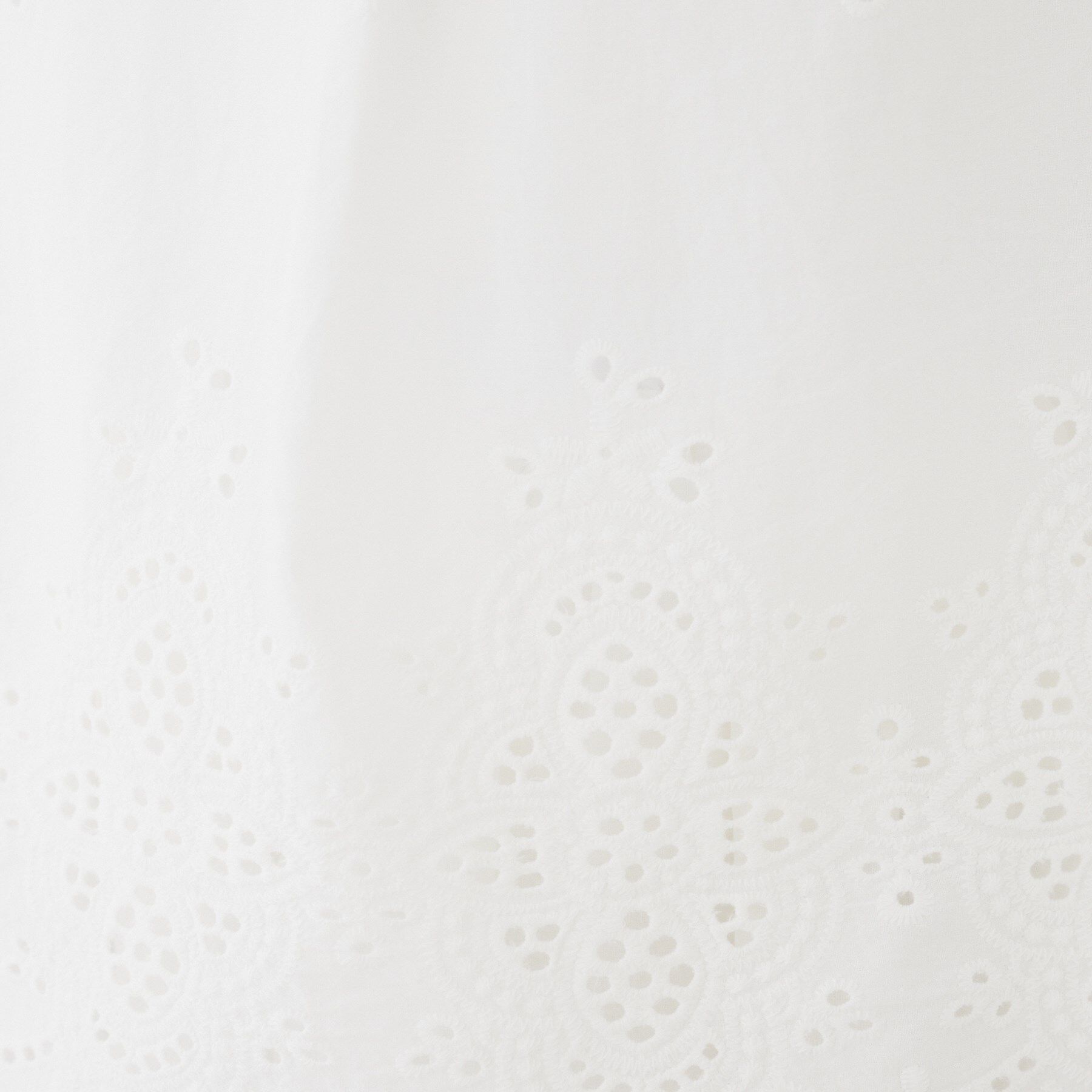 UNTITLED「【セットアップ可/コットン100】スカラップ刺繍ブラウス」|シャツ・ブラウス|