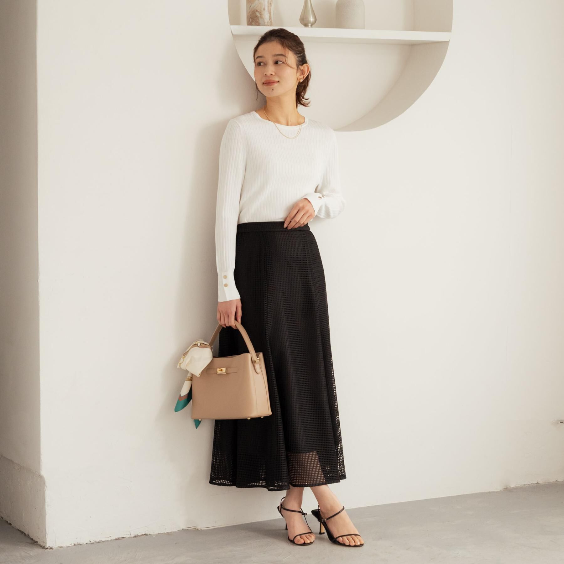 UNTITLED「【追加/新色】エアリーワンハンドルバッグ」|ハンドバッグ|