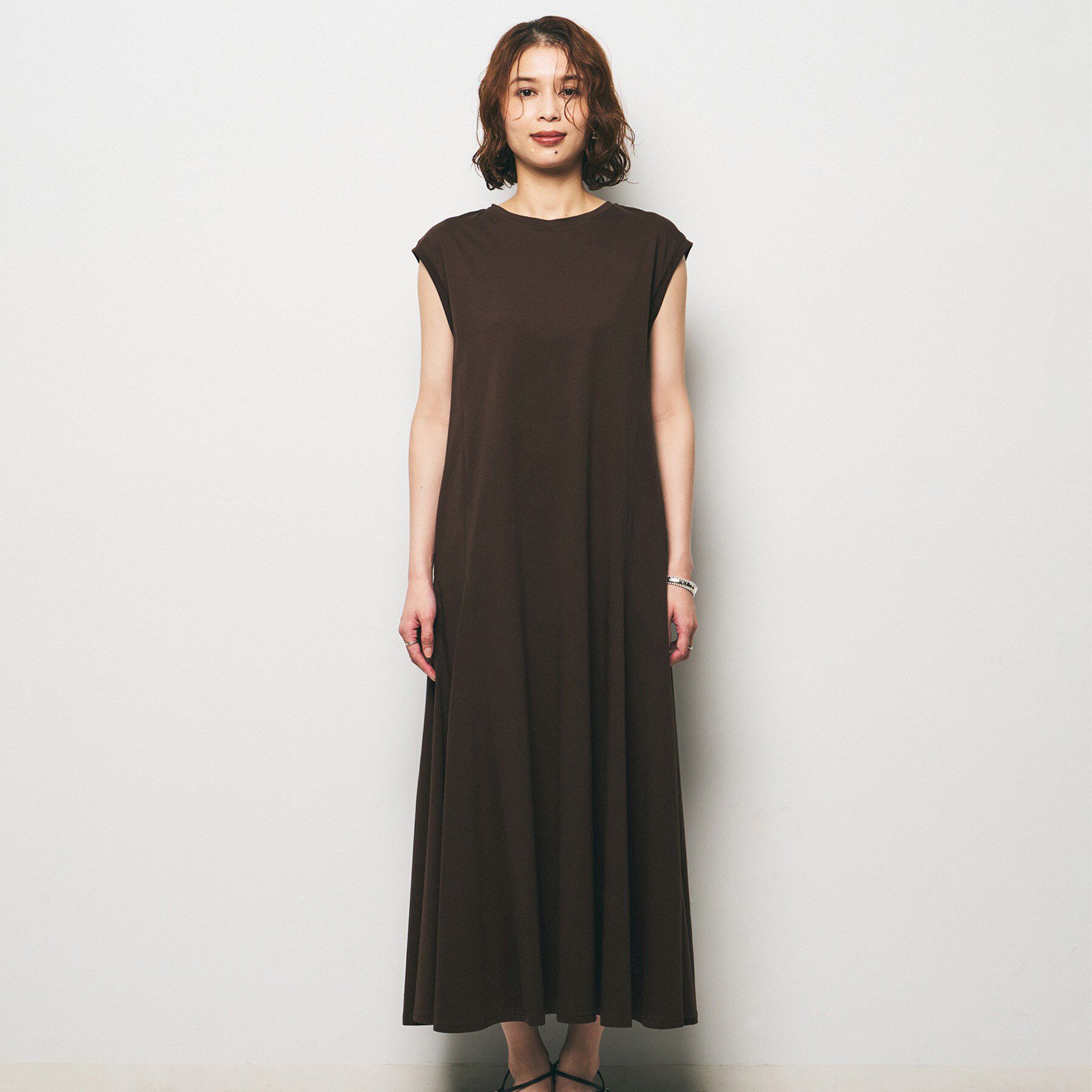 UNTITLED「【Audrey and John Wad】ダブルシルケット天竺ワンピース」|ワンピース|