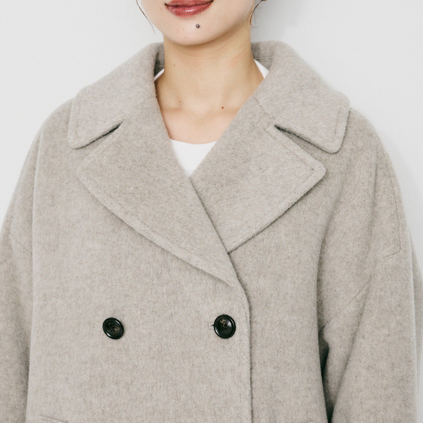 UNTITLED「【TICCA】ピーコート」|ピーコート|