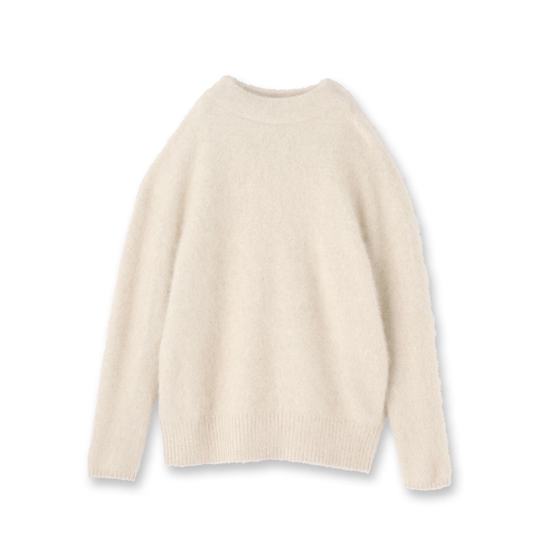 UNTITLED「【大人な品格/ふわふわニット】フォックスカシミヤ コクーンニット」|ニット・セーター|