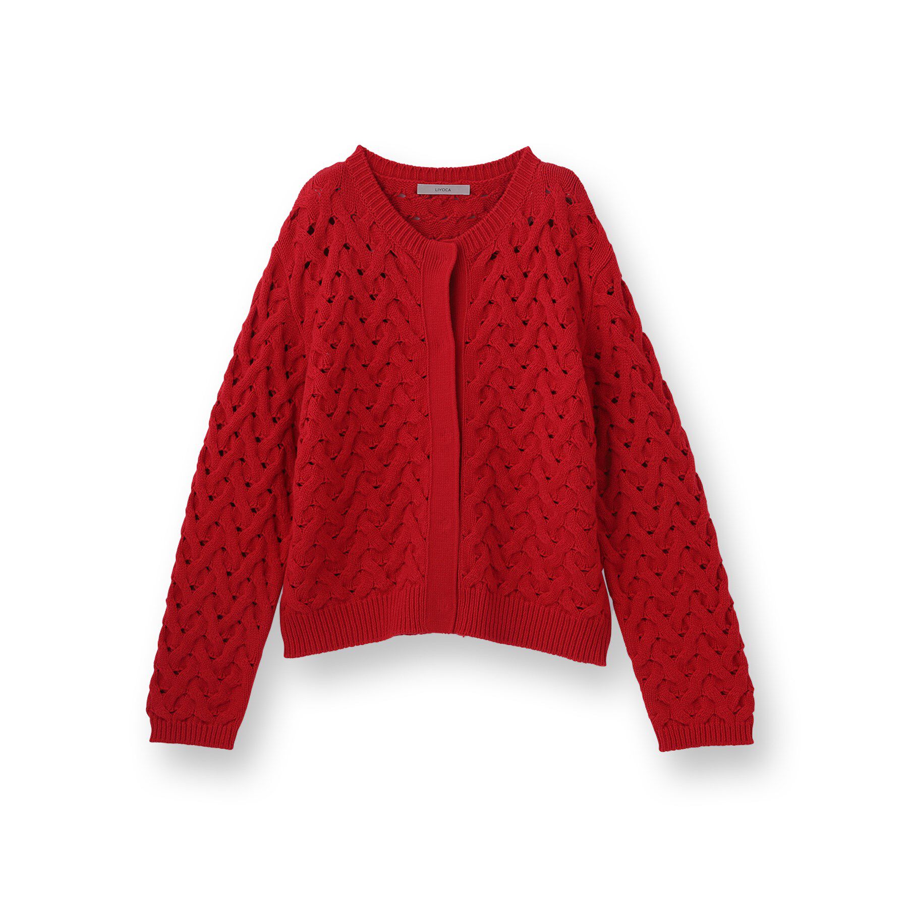 UNTITLED「【Liyoca】3G変形ケーブルカーディガン」|カーディガン|