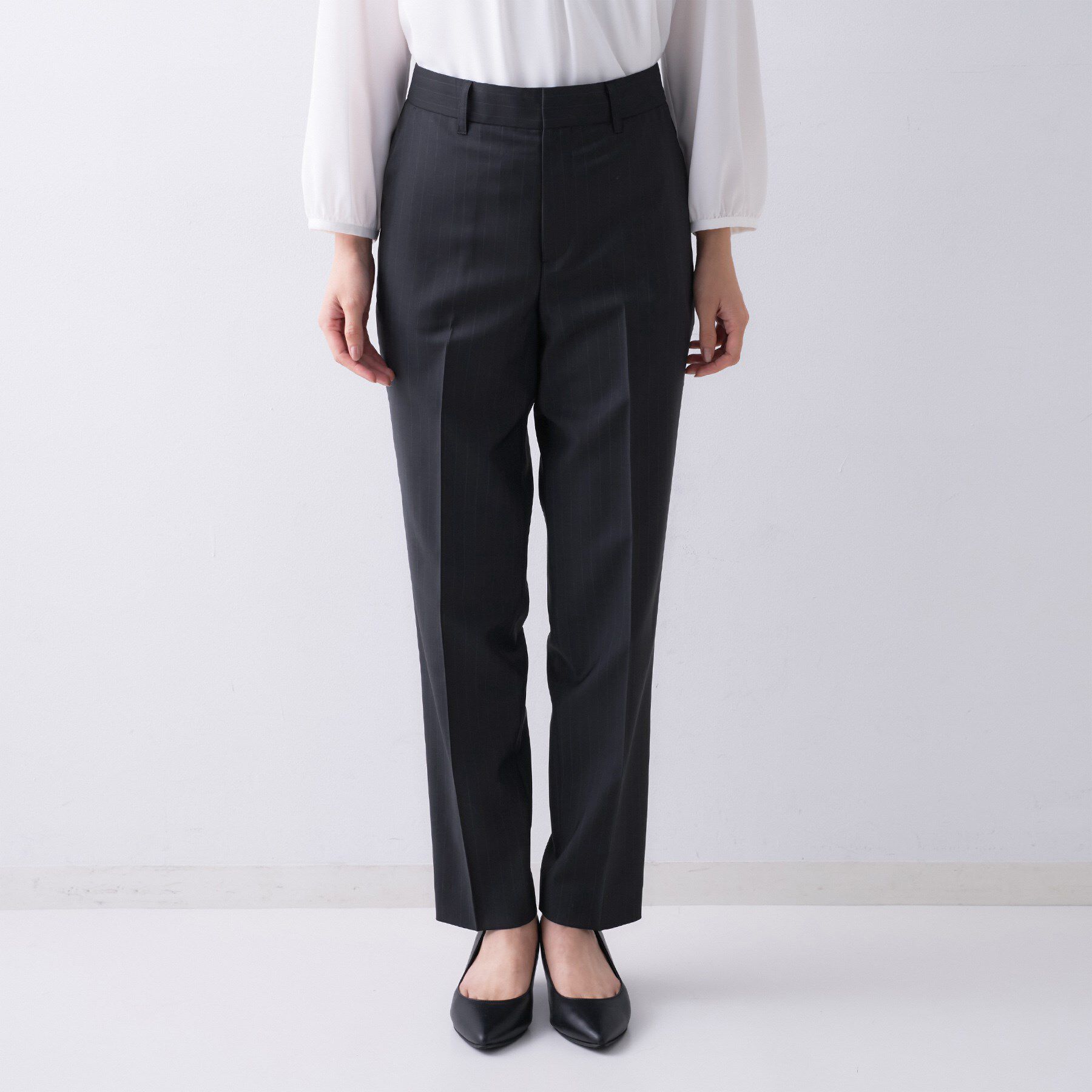 UNTITLED「【仕事着/スーツ】プレミアムテーパードパンツ」|その他|