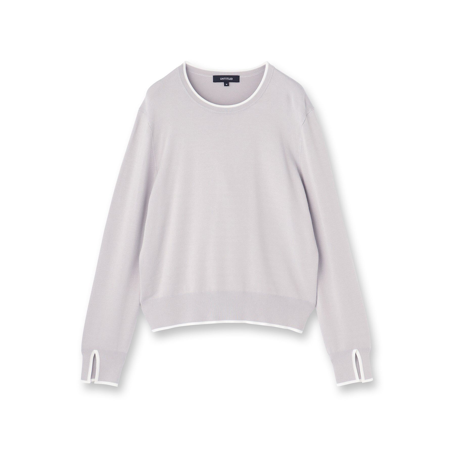 UNTITLED「【アンサンブル可/洗える】ウォームスパンニット」|ニット・セーター|