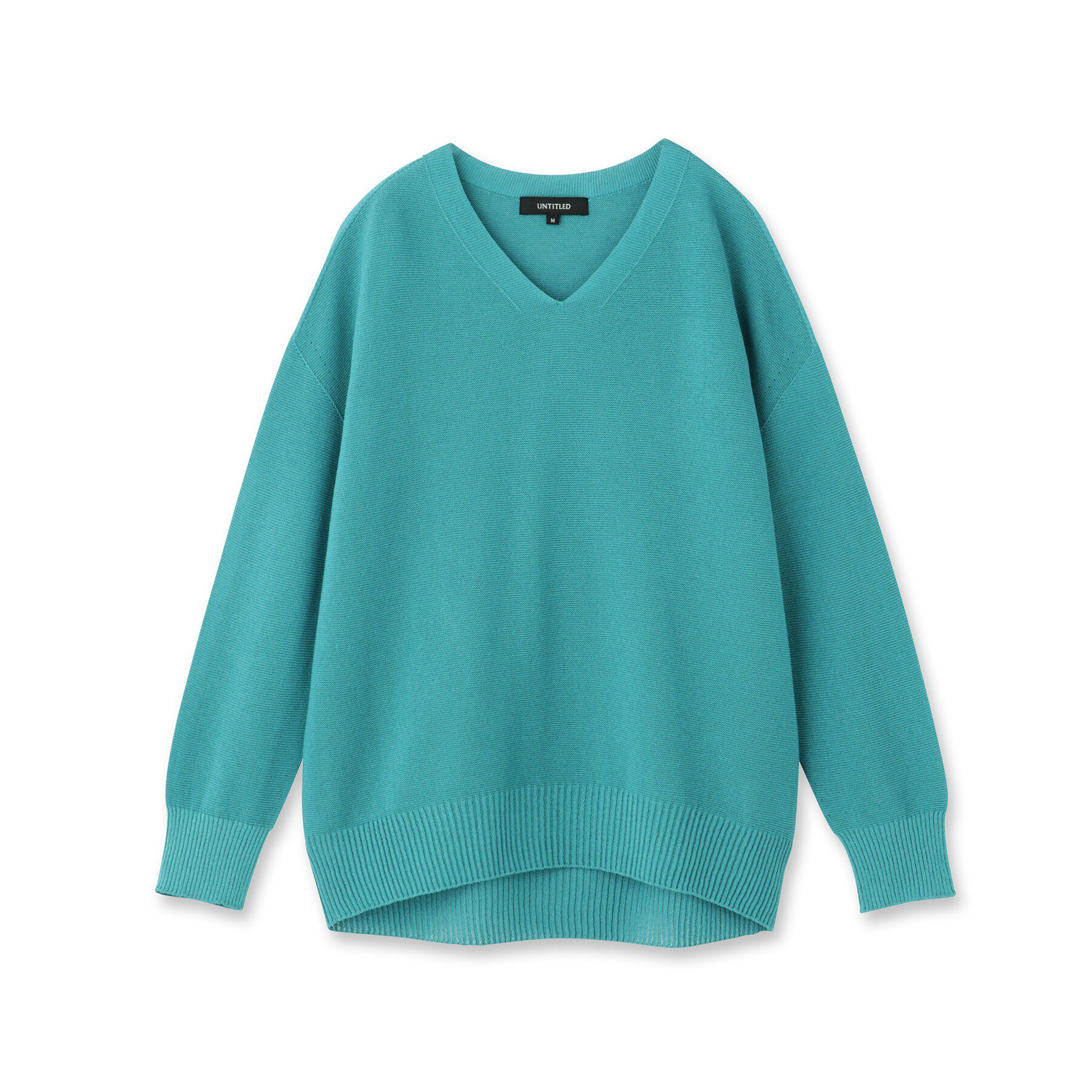 UNTITLED「ドライタッチVネックニット」|ニット・セーター|