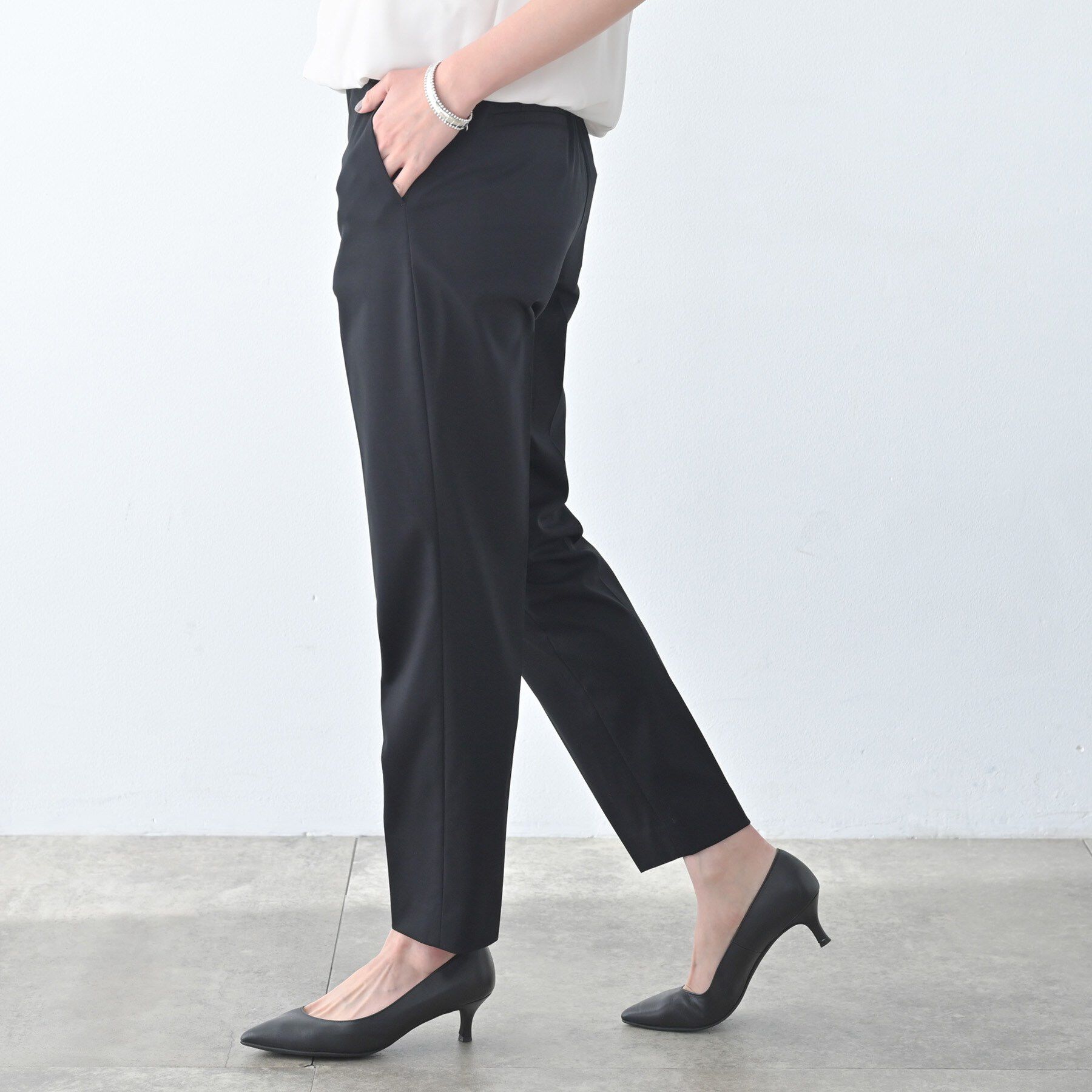 UNTITLED「ジャージテーパードパンツ」|その他|