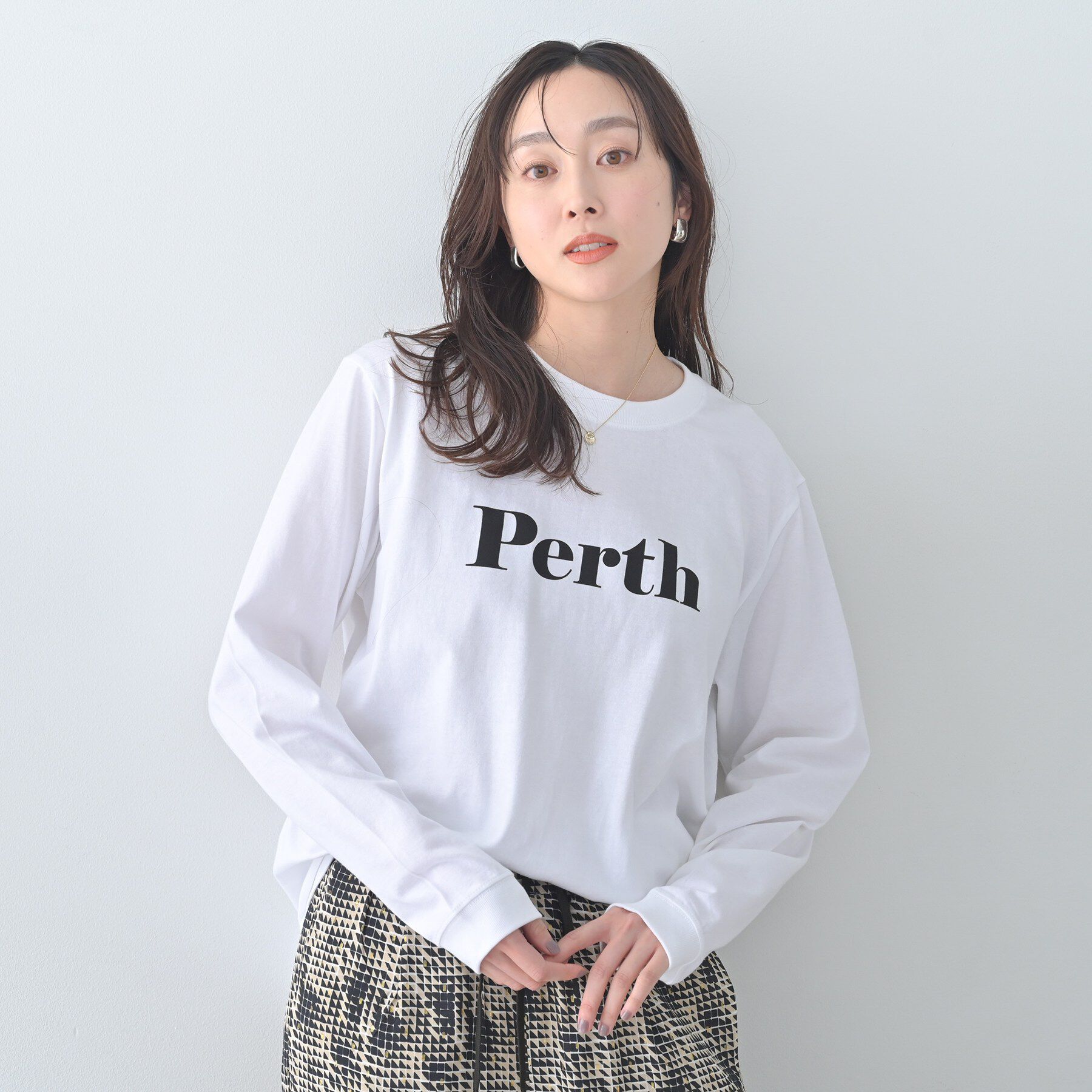 UNTITLED「【Healthy DENIM】PerthロングTシャツ」|Tシャツ・カットソー|
