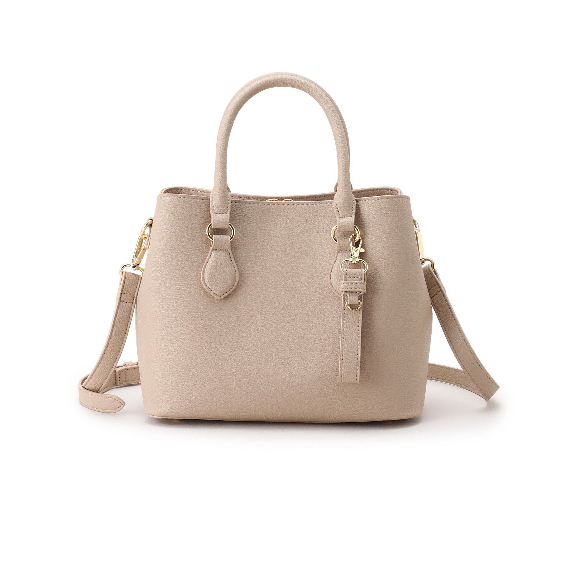 COUP DE CHANCE「【2WAY/通勤/セレモニー】クローチェバッグ」|ショルダー・メッセンジャー|グレージュ(050)