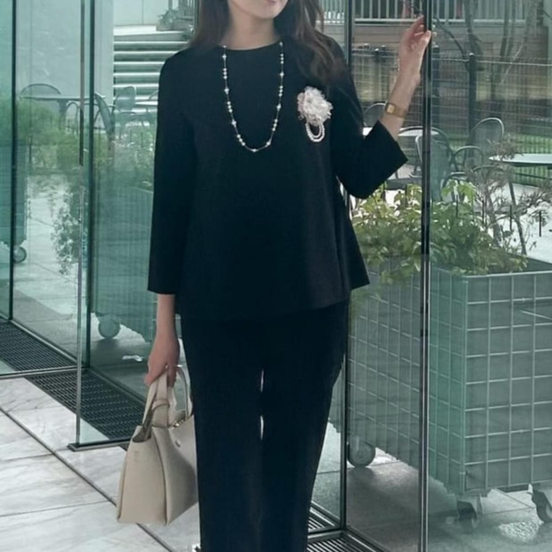 COUP DE CHANCE「【洗える／撥水加工】Aラインブラウス」|シャツ・ブラウス|