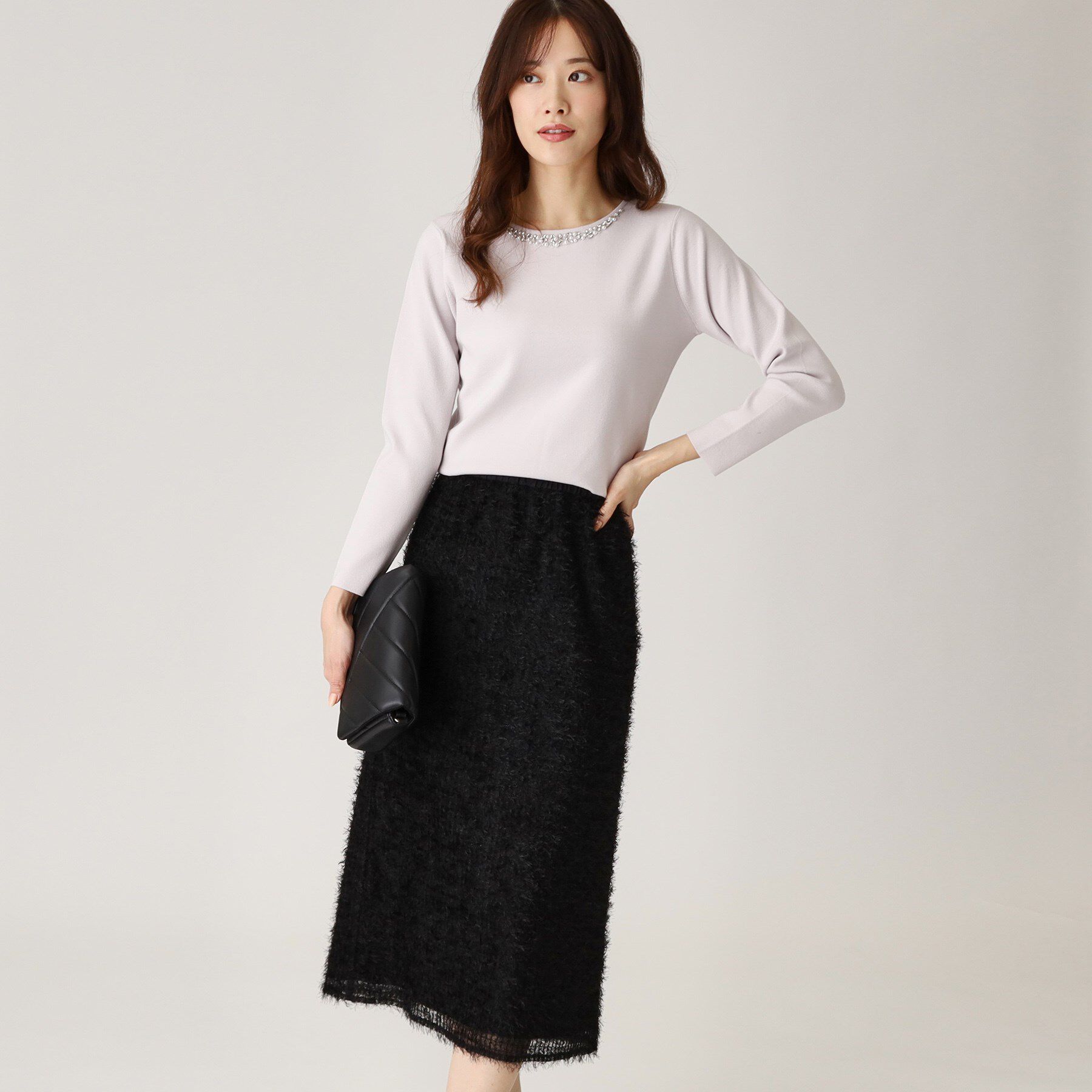COUP DE CHANCE「【洗える／日本製】フェザータイトスカート」|スカート|