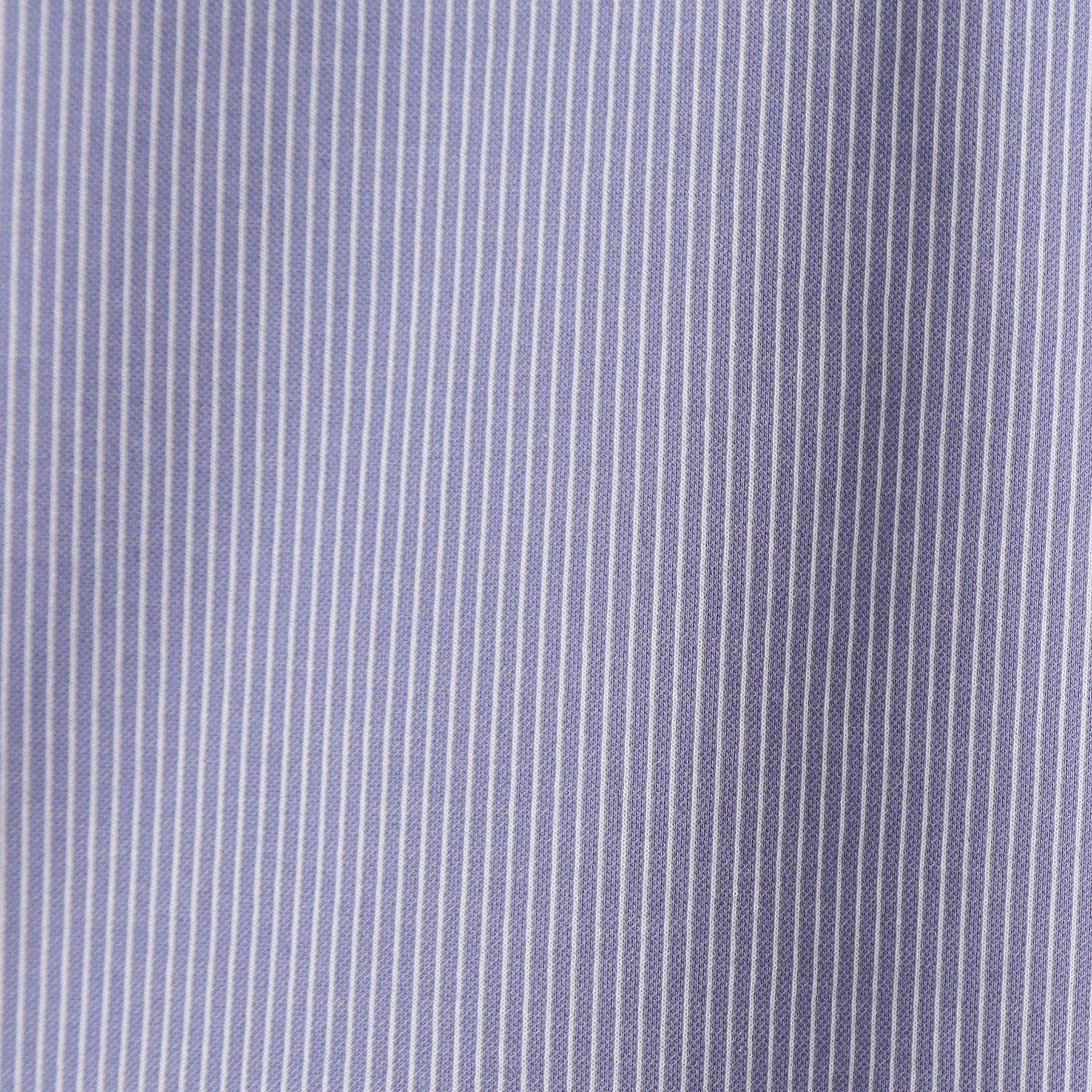 COUP DE CHANCE「【洗える／日本製／】ストライプ柄ジャージのトップス」|Tシャツ・カットソー|