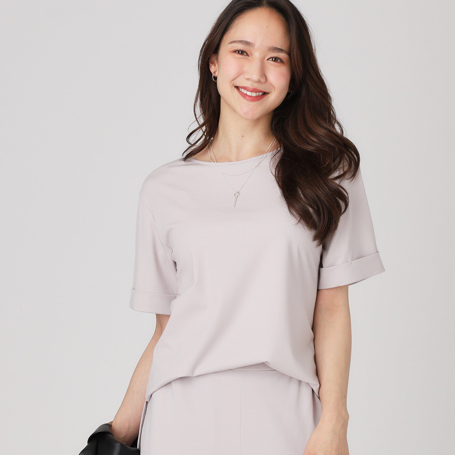 COUP DE CHANCE「【手洗い可】袖デザインのプルオーバー」|Tシャツ・カットソー|