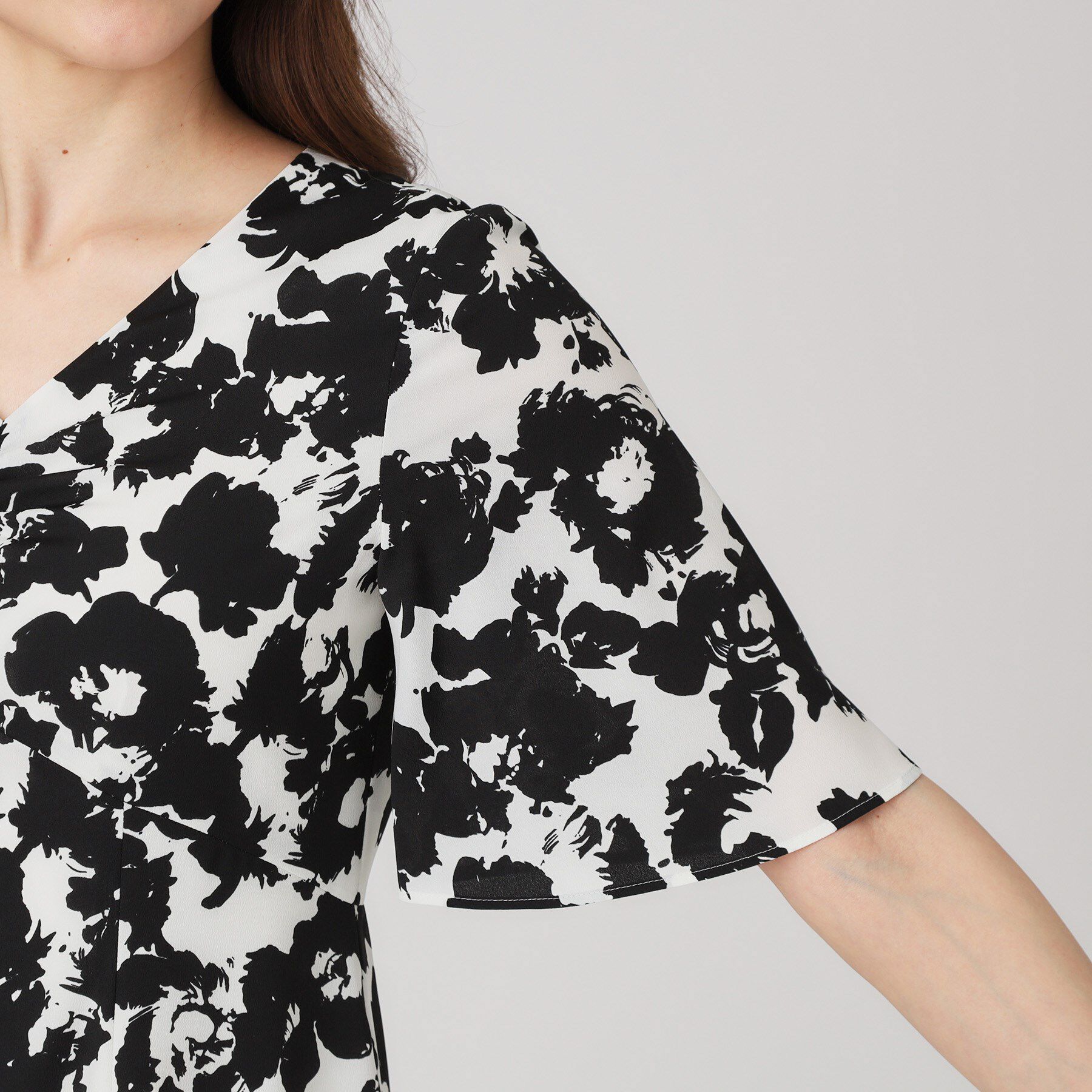 COUP DE CHANCE「【手洗い可／日本製】花柄ワンピース」|ワンピース|