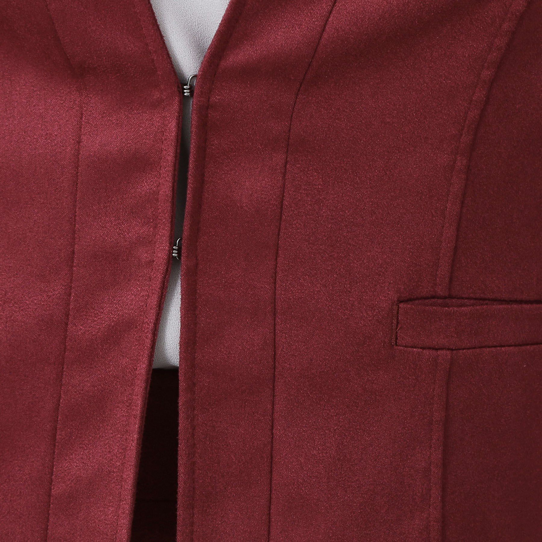 COUP DE CHANCE「【手洗い可／日本製】スェード調ノーカラージャケット」|ノーカラージャケット|