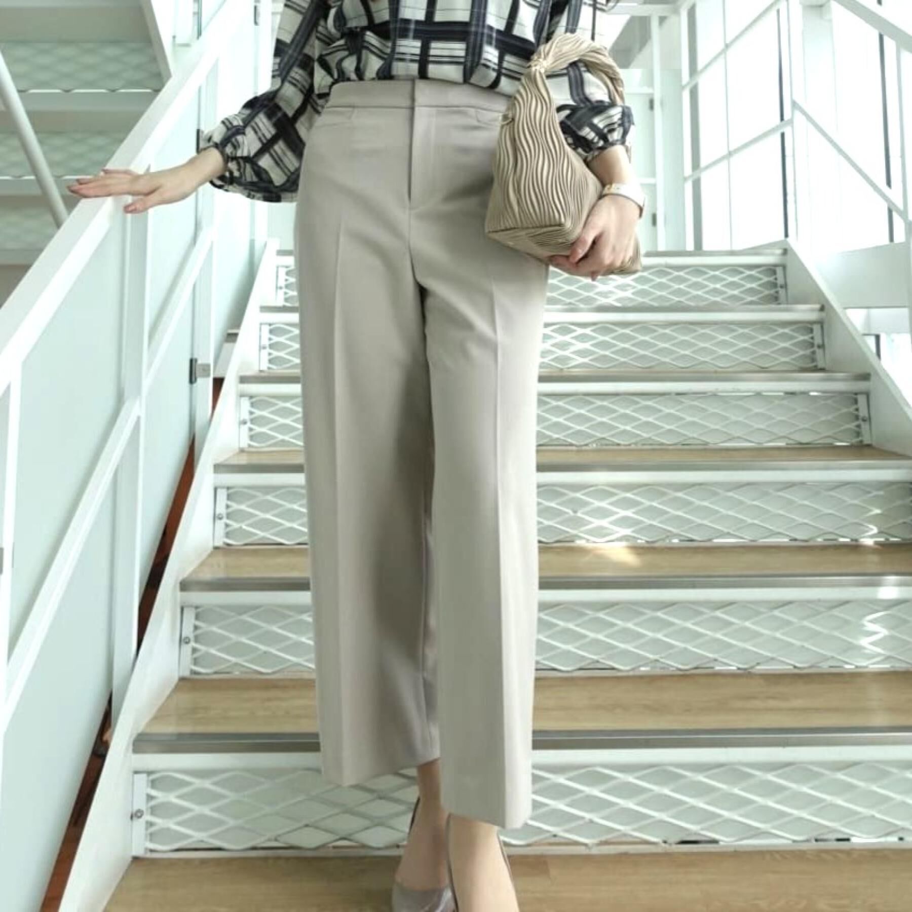 COUP DE CHANCE「【手洗い可】ストレートワイドパンツ」|その他|