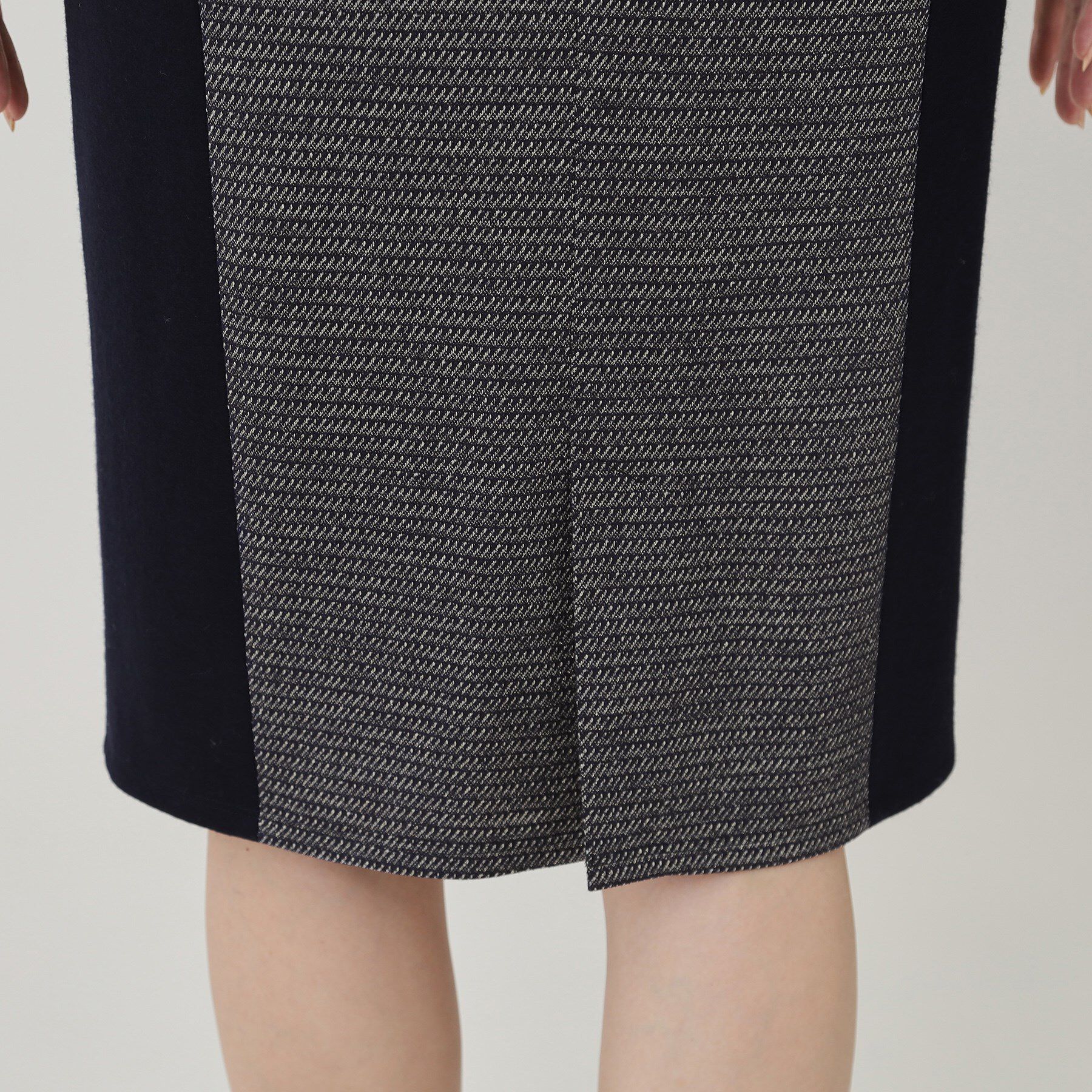 COUP DE CHANCE「【日本製／ラメ混】ジャージ素材タイトシルエットワンピース」|ワンピース|