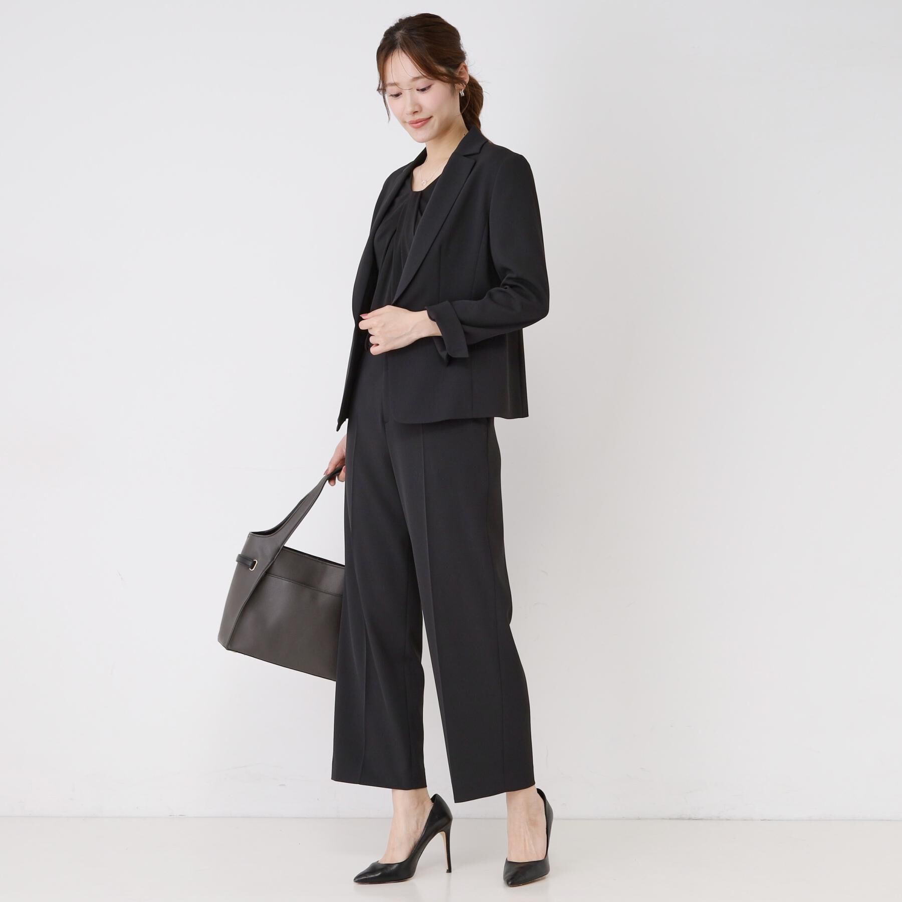 COUP DE CHANCE「【手洗い可／日本製／スーツ可】センタープレスストレートワイドパンツ」|その他|