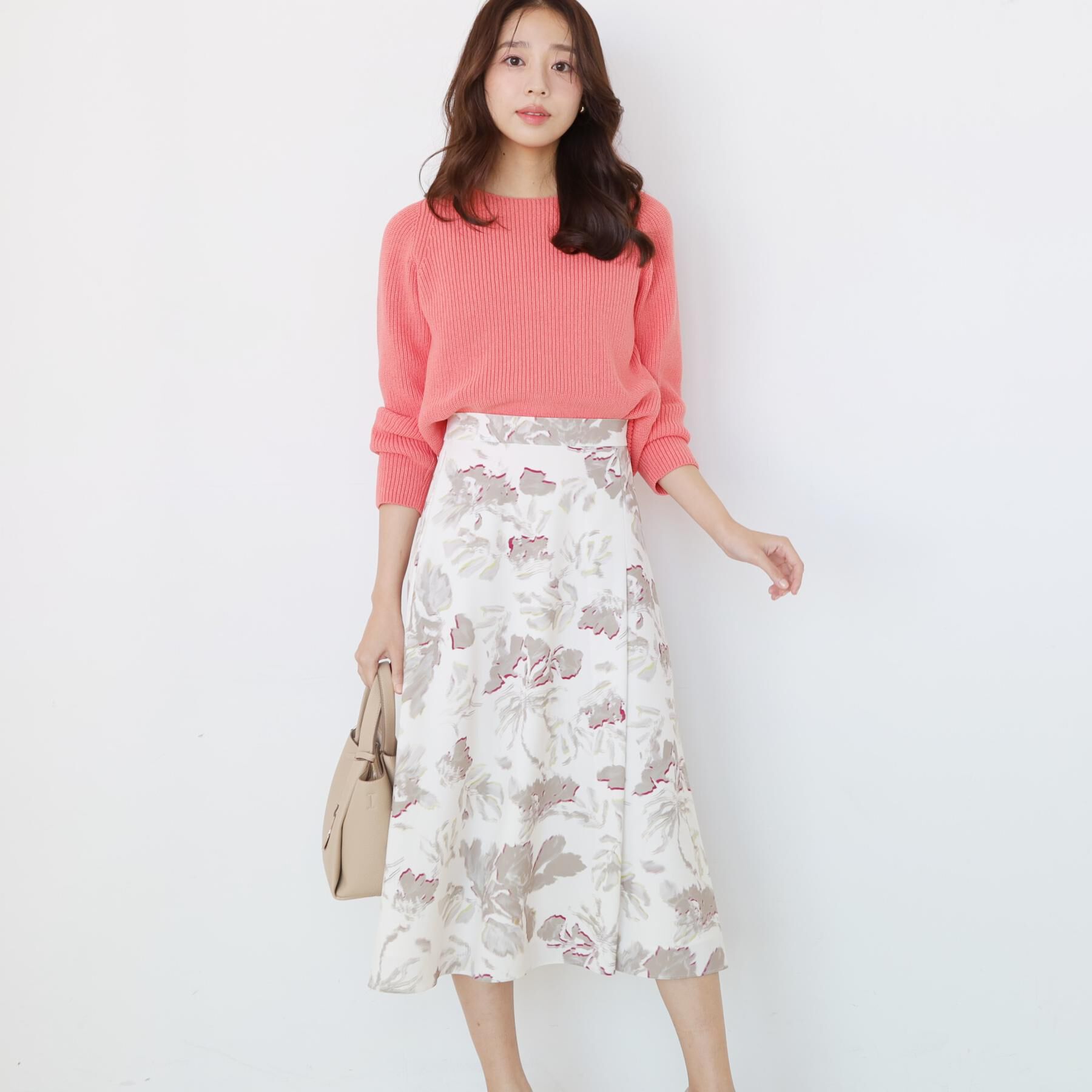 COUP DE CHANCE「【手洗い可／日本製】ミドルゲージ軽やかニットトップス」|ニット・セーター|