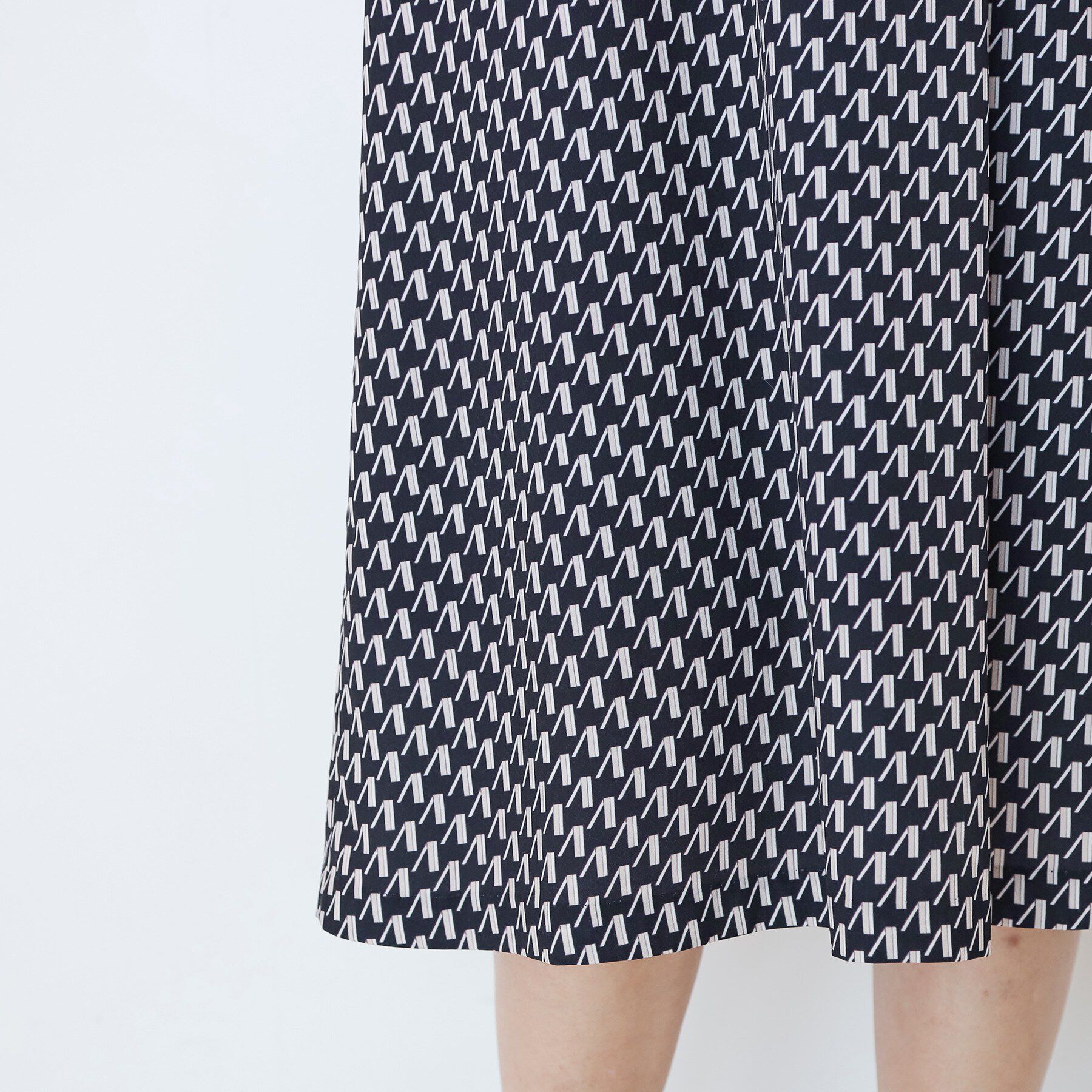 COUP DE CHANCE「【手洗い可】異素材ドッキングワンピース」|ワンピース|