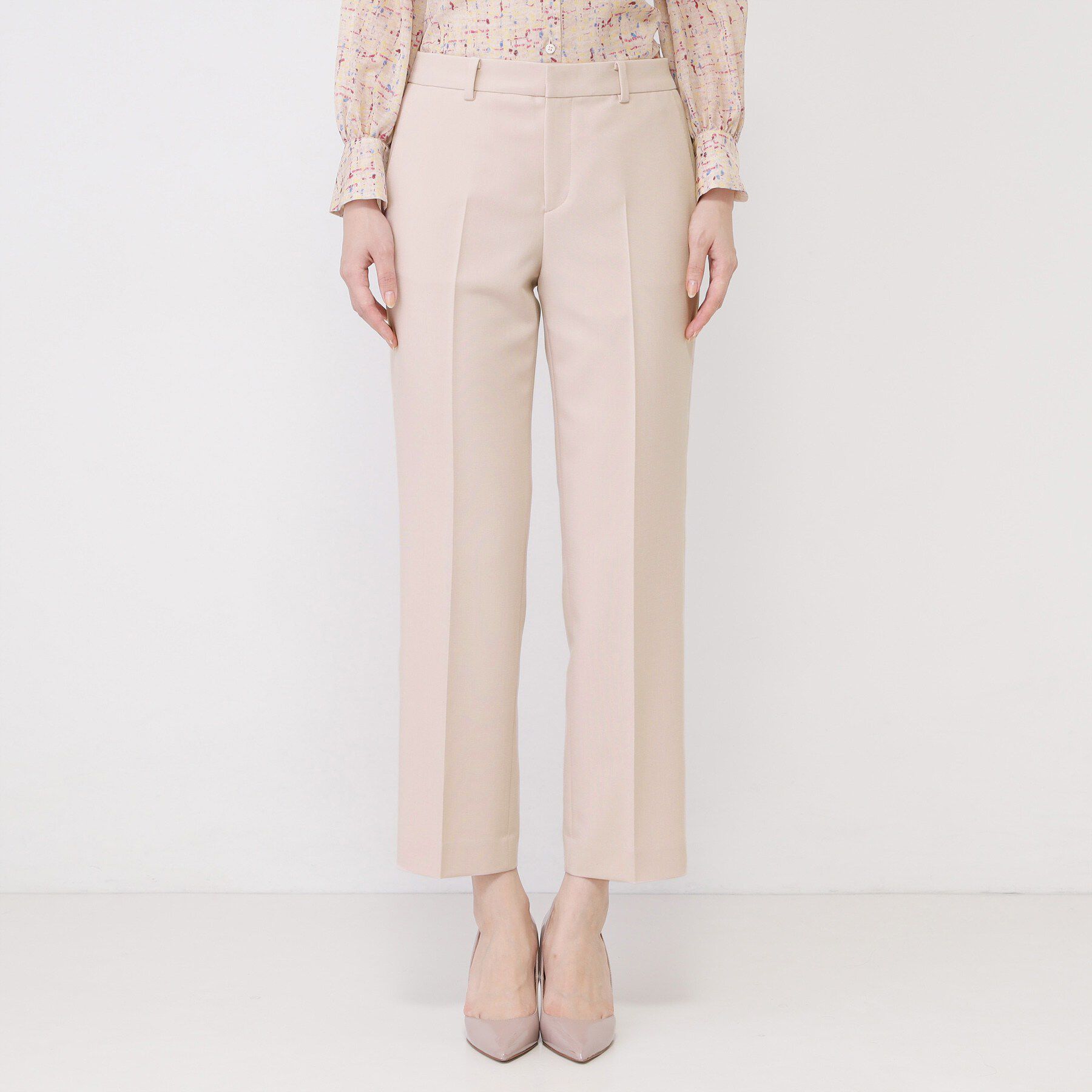 COUP DE CHANCE「【手洗い可／日本製／スーツ可】センタープレス ストレートパンツ」|その他|