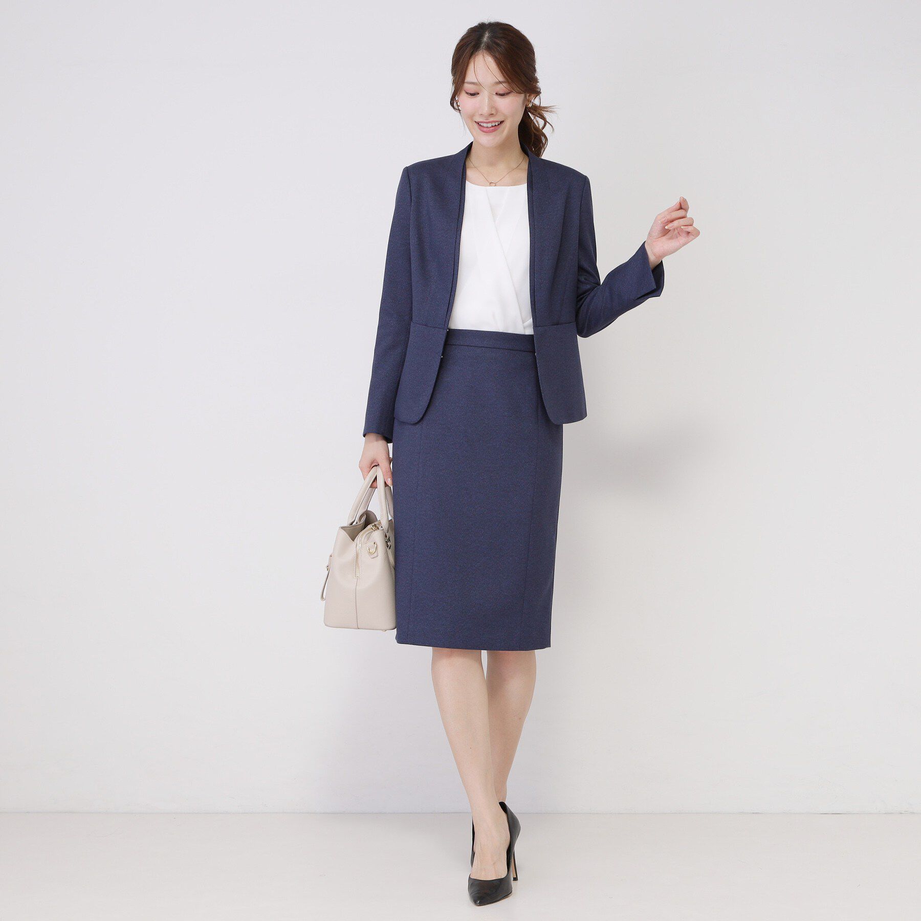 COUP DE CHANCE「【手洗い可／日本製／スーツ可】タイトシルエットスカート」|スカート|