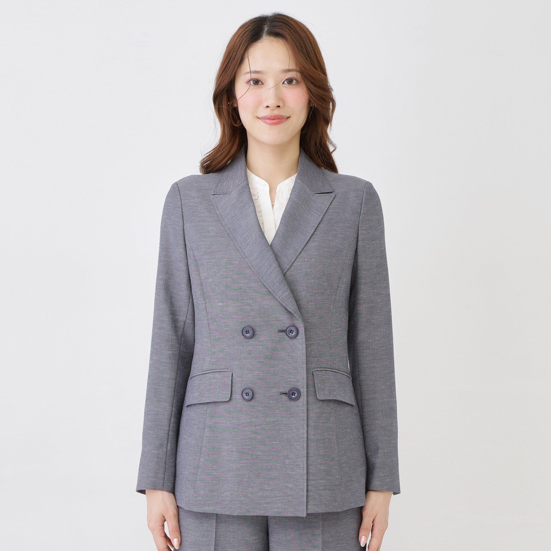 COUP DE CHANCE「【手洗い可/日本製/セットアップ可】ダブルジャケット」|テーラードジャケット|