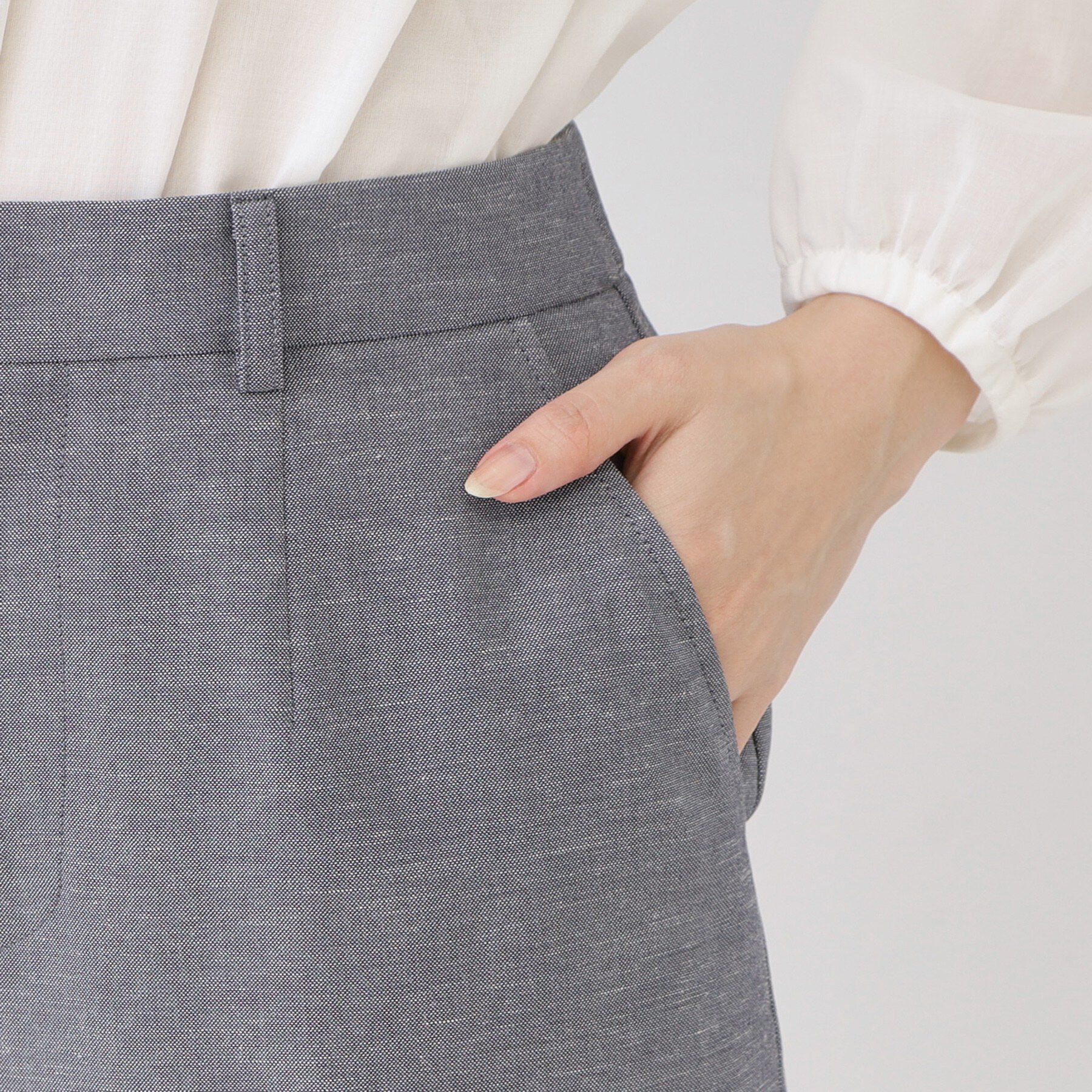 COUP DE CHANCE「【手洗い可／日本製／セットアップ可】セミワイドパンツ」|その他|