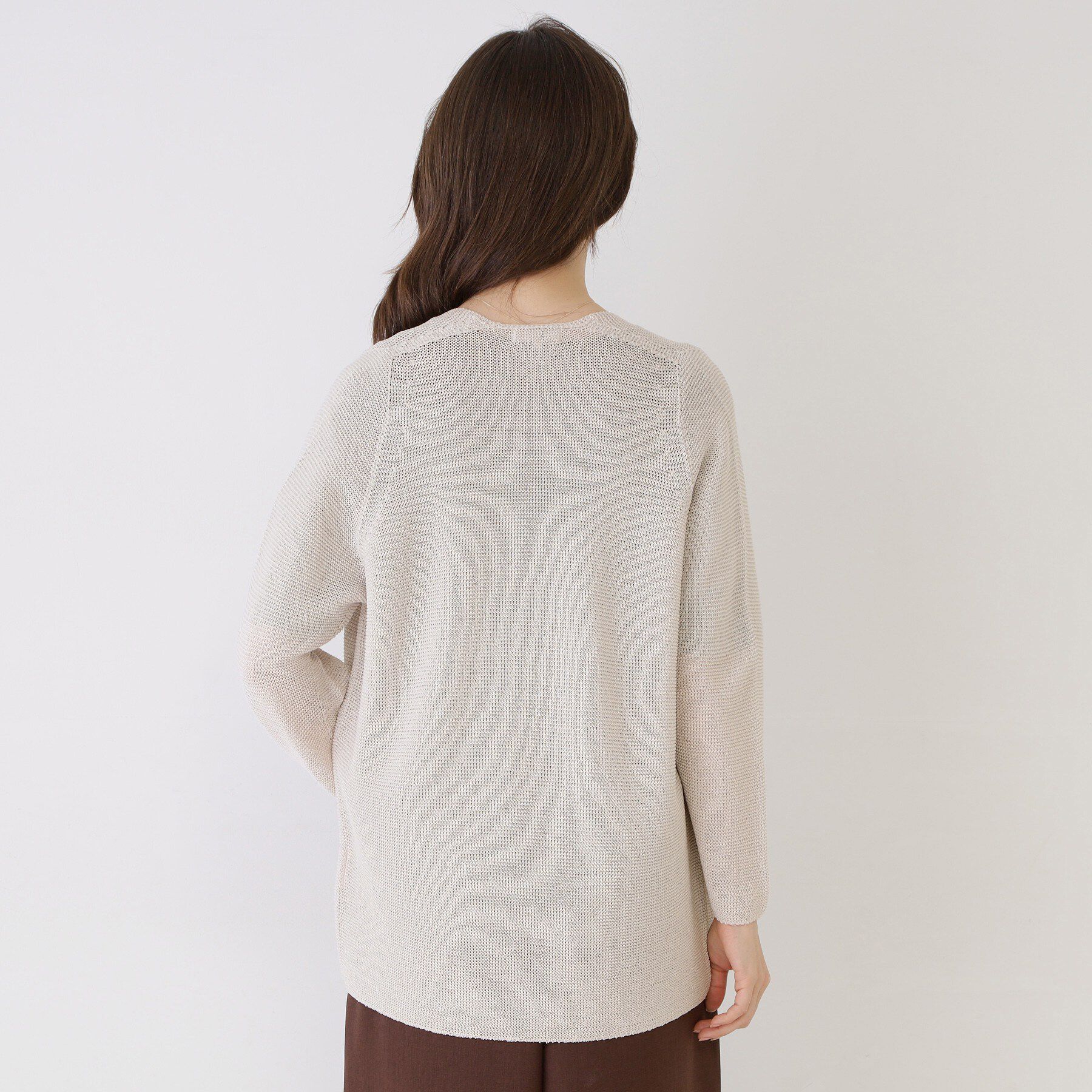 COUP DE CHANCE「【手洗い可／日本製】着流しカーディガン」|カーディガン|