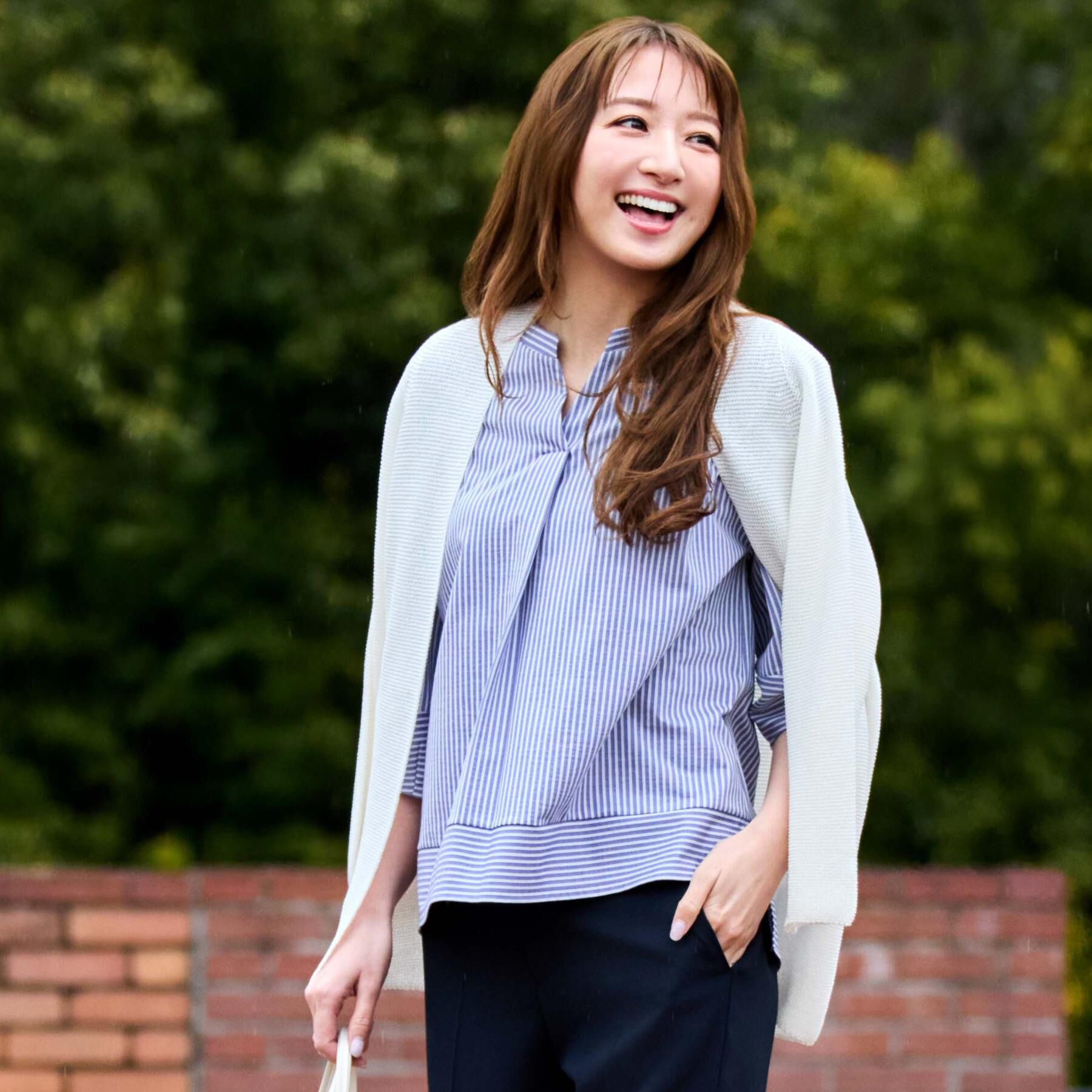 COUP DE CHANCE「【手洗い可／日本製】着流しカーディガン」|カーディガン|