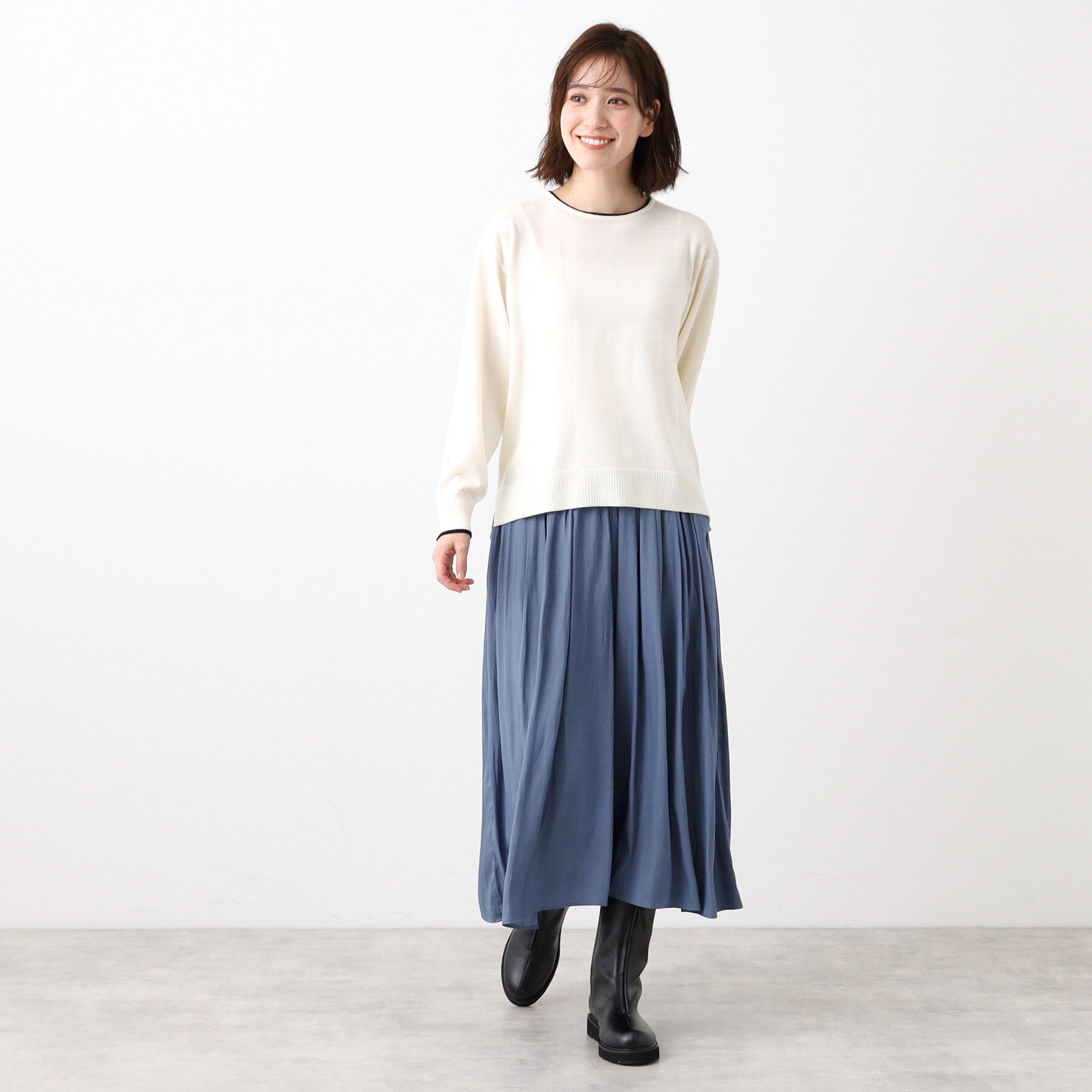 Reflect「【手洗い可／ウエスト総ゴム】シャンブレースカーチョパンツ」|その他|