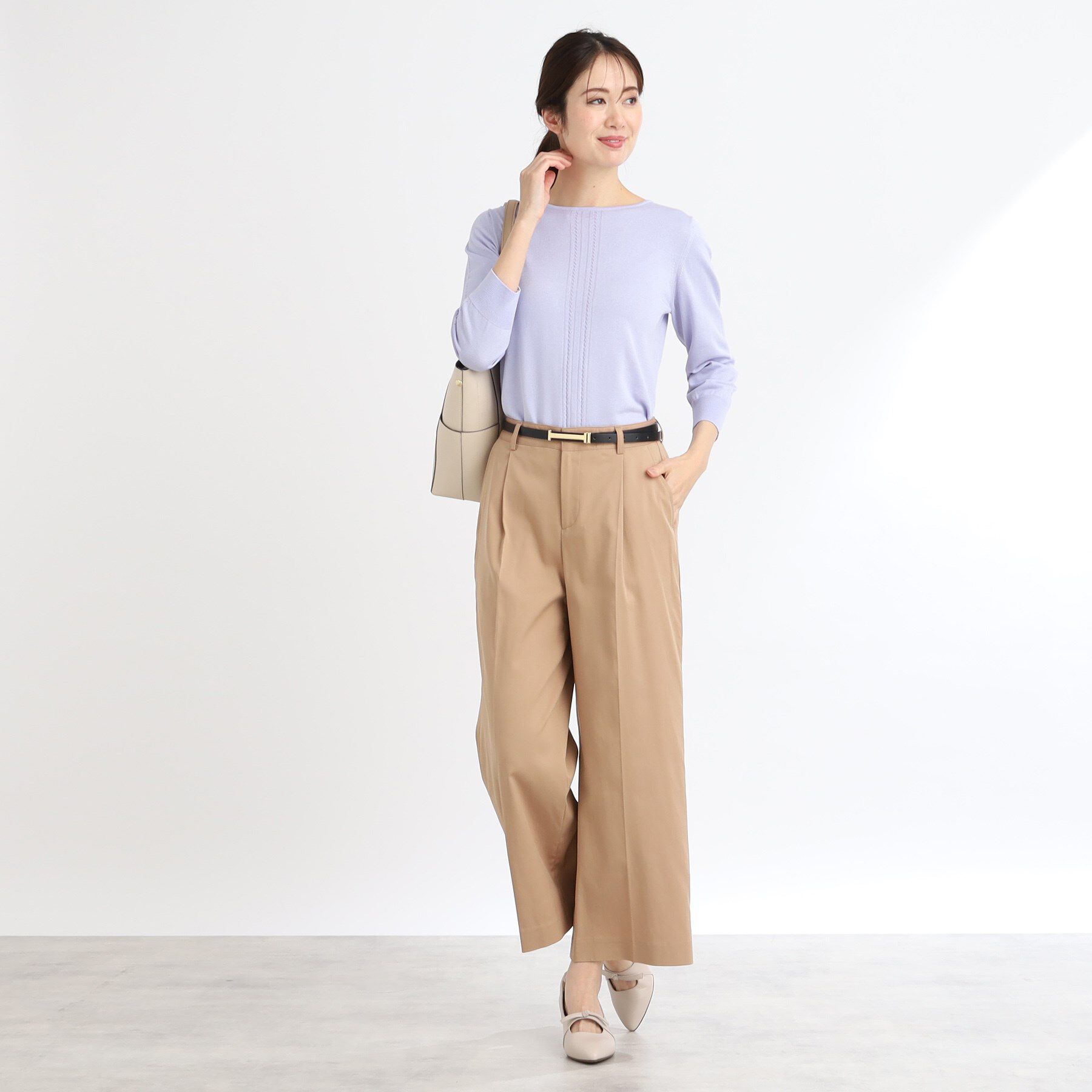 Reflect「【夏SALE／WEB限定カラーあり／アンサンブル可】プルオーバーニット」|ニット・セーター|