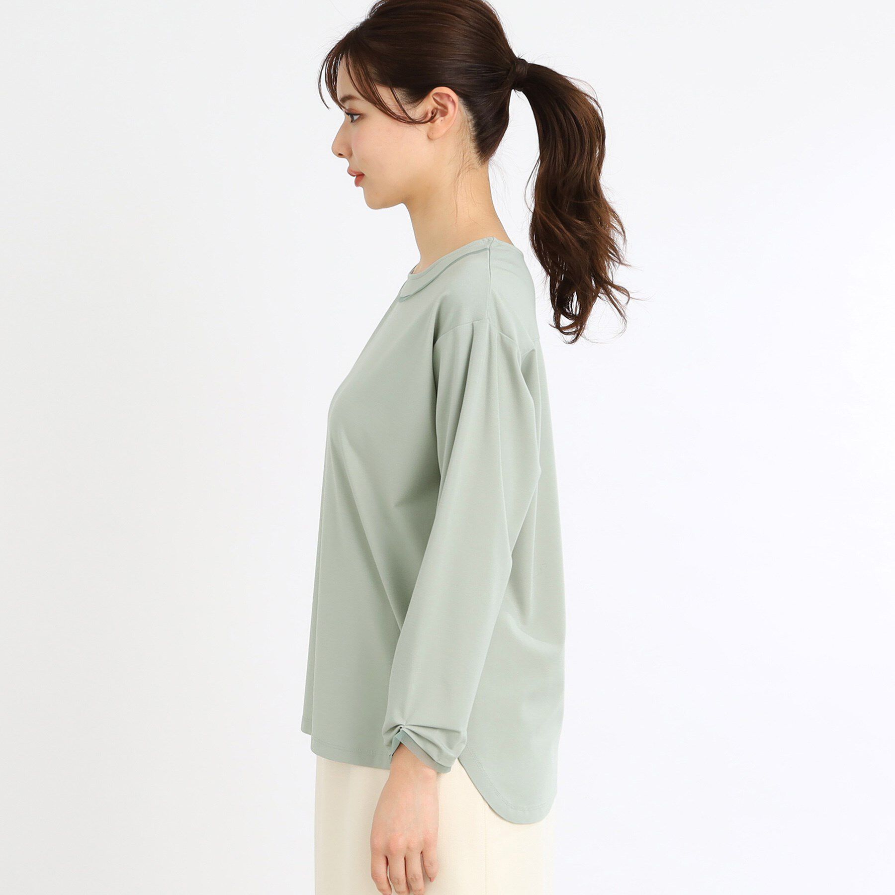 Reflect「【E‐QUALITY／手洗い可】チュールディティールプルオーバー」|Tシャツ・カットソー|