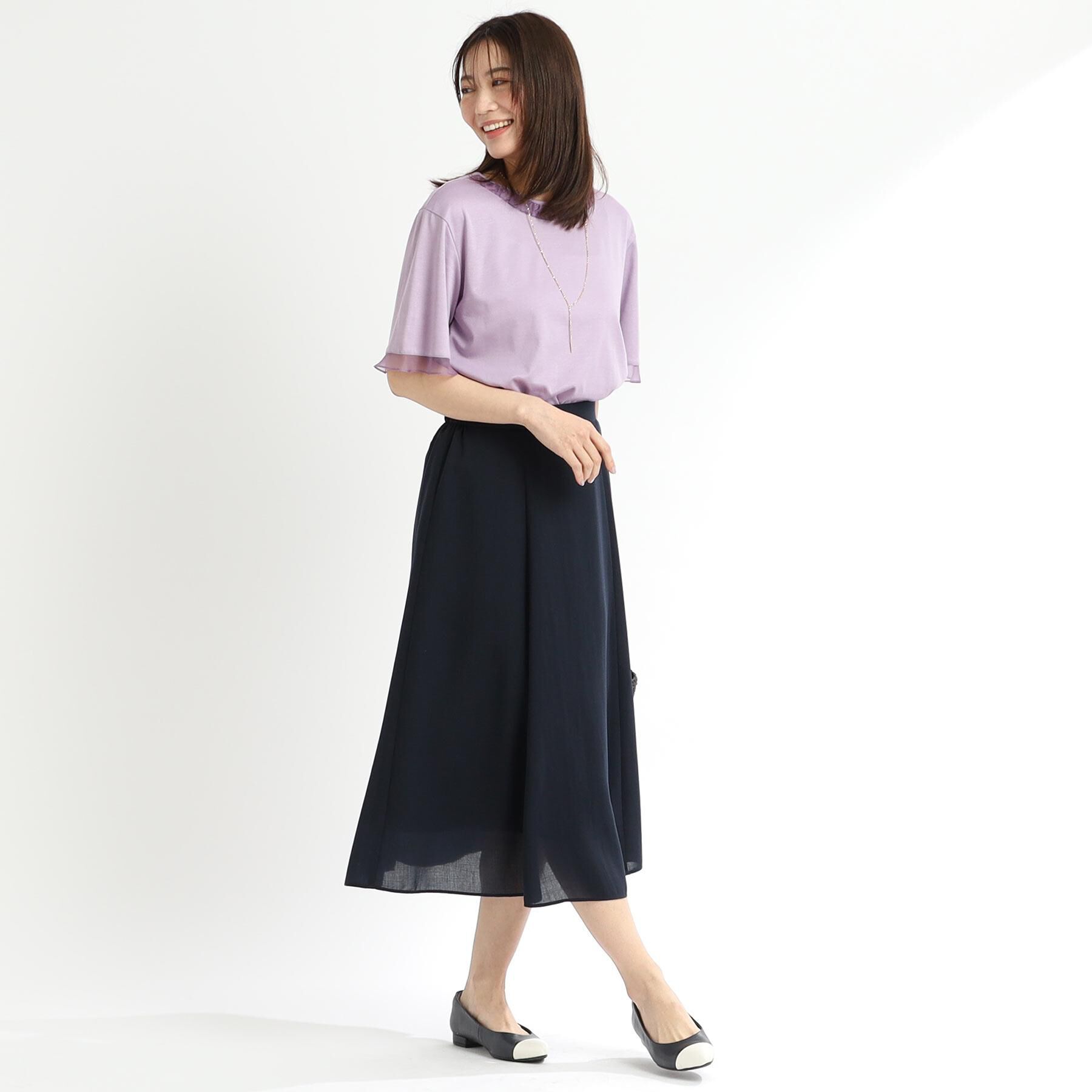 Reflect「【洗える】キレイめジャージプルオーバー」|Tシャツ・カットソー|