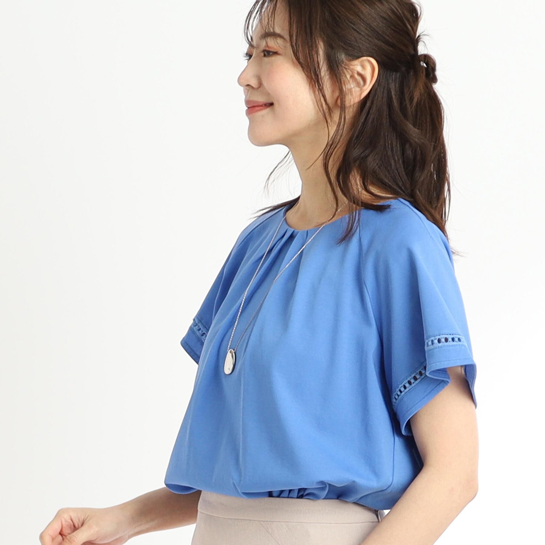 Reflect「【手洗い可】フレアースリーブカットソー」|Tシャツ・カットソー|