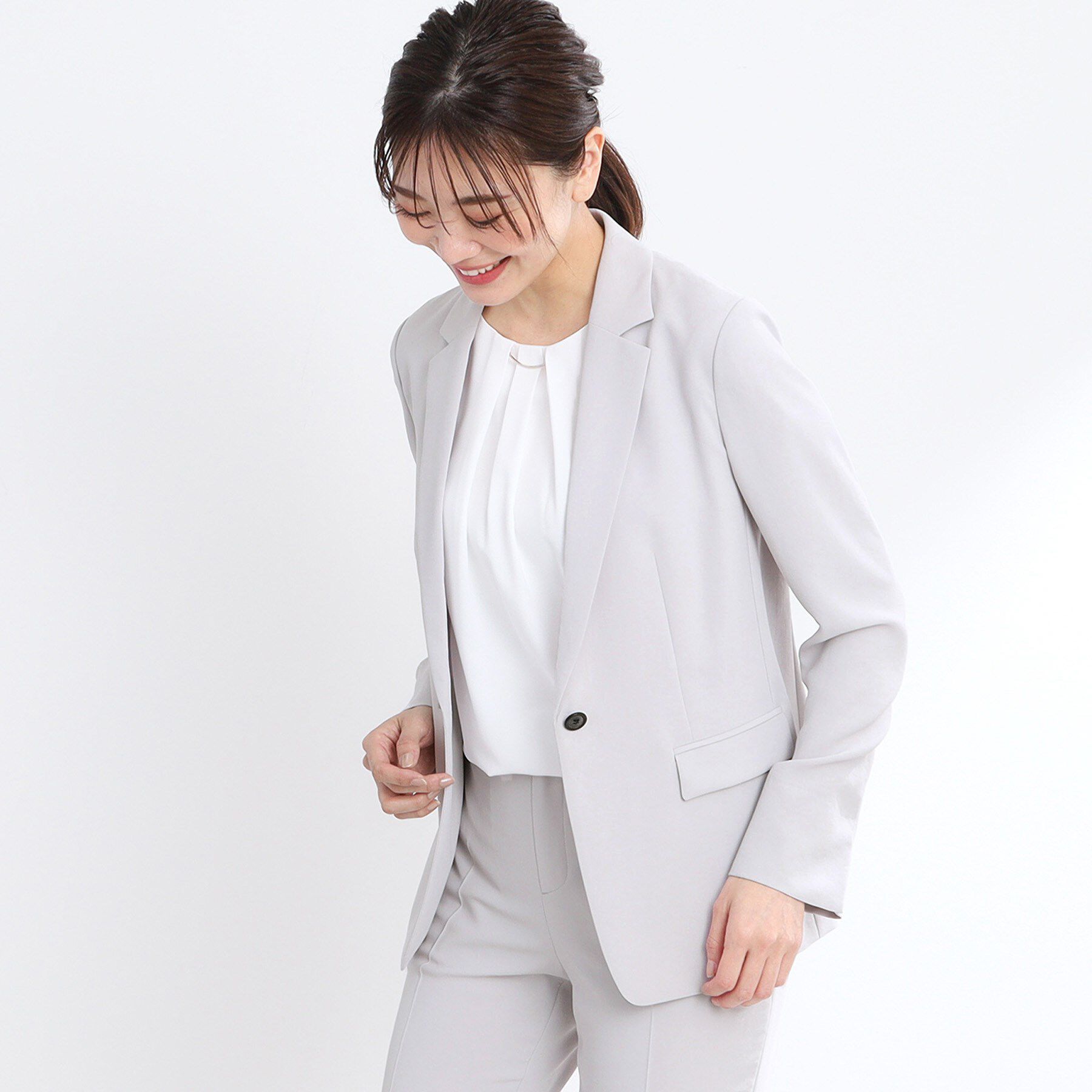 Reflect「【洗える／セットアップ可／通勤におすすめ】ライティジャケット」|テーラードジャケット|