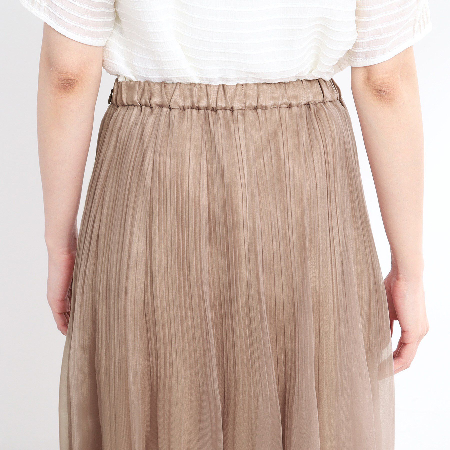 Reflect「【R‐QUALITY／手洗い可】シアープリーツスカート」|スカート|