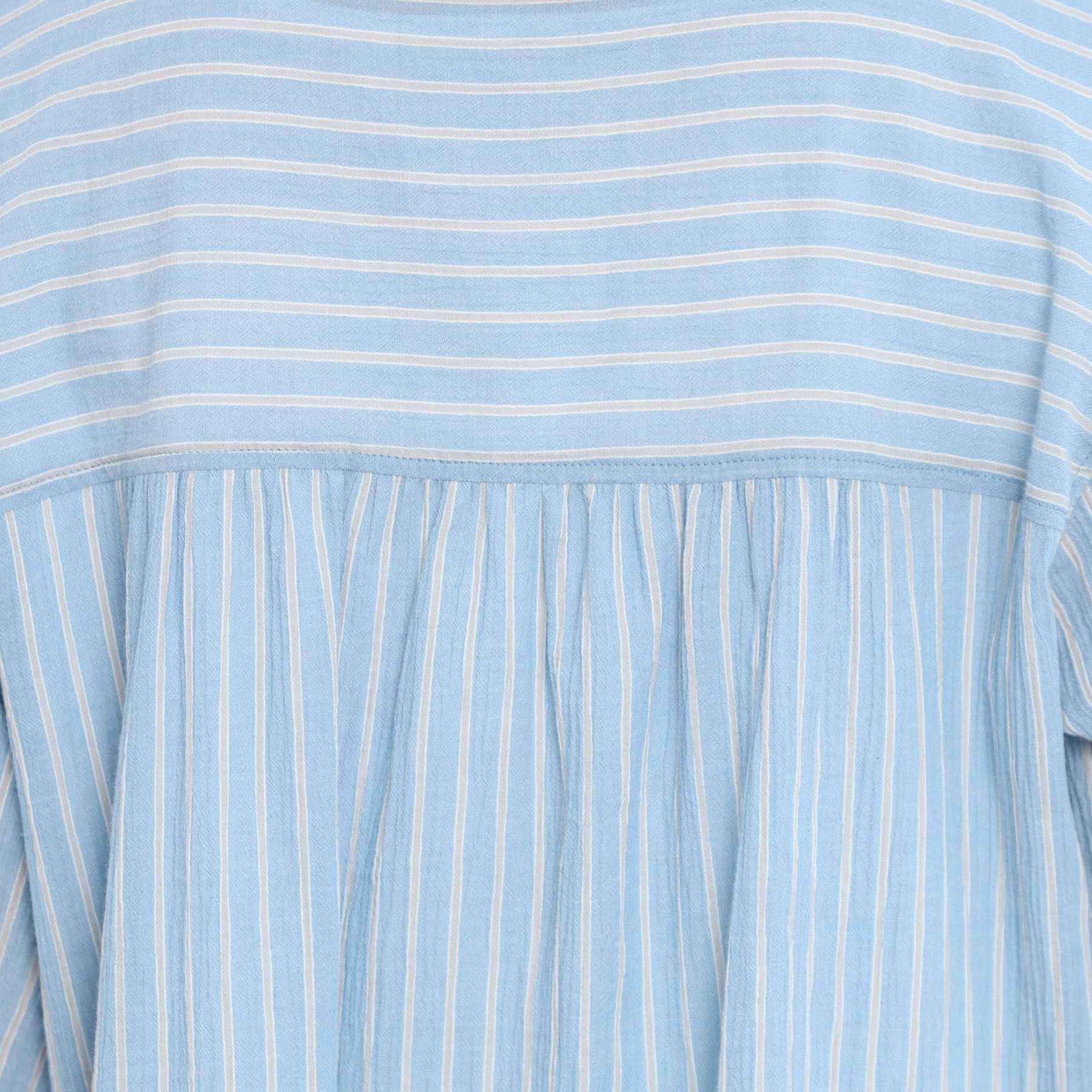 Reflect「【手洗い可／羽織りでも◎】ストライプブラウス」|シャツ・ブラウス|