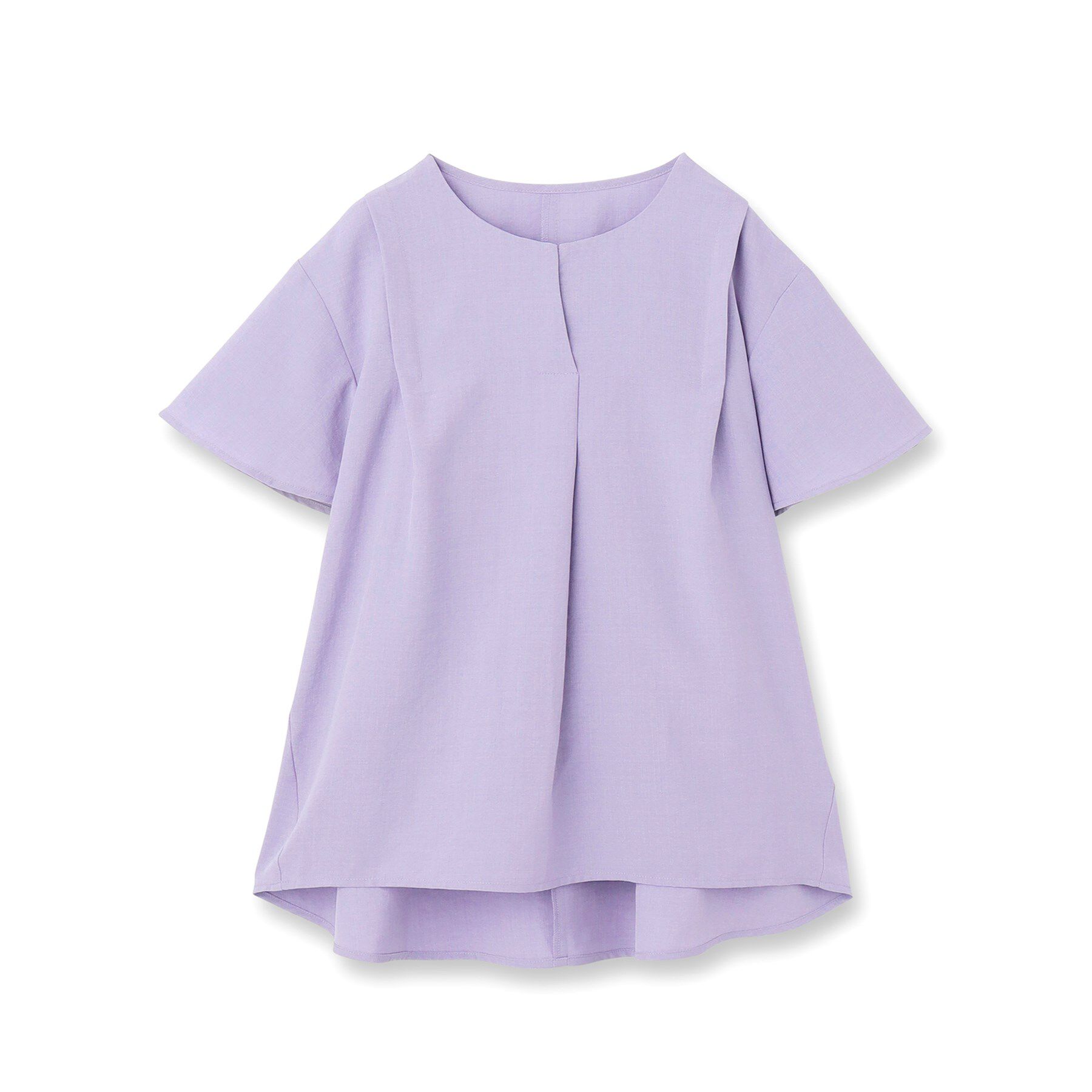 Reflect「ドライタッチスキッパーネックブラウス」|シャツ・ブラウス|