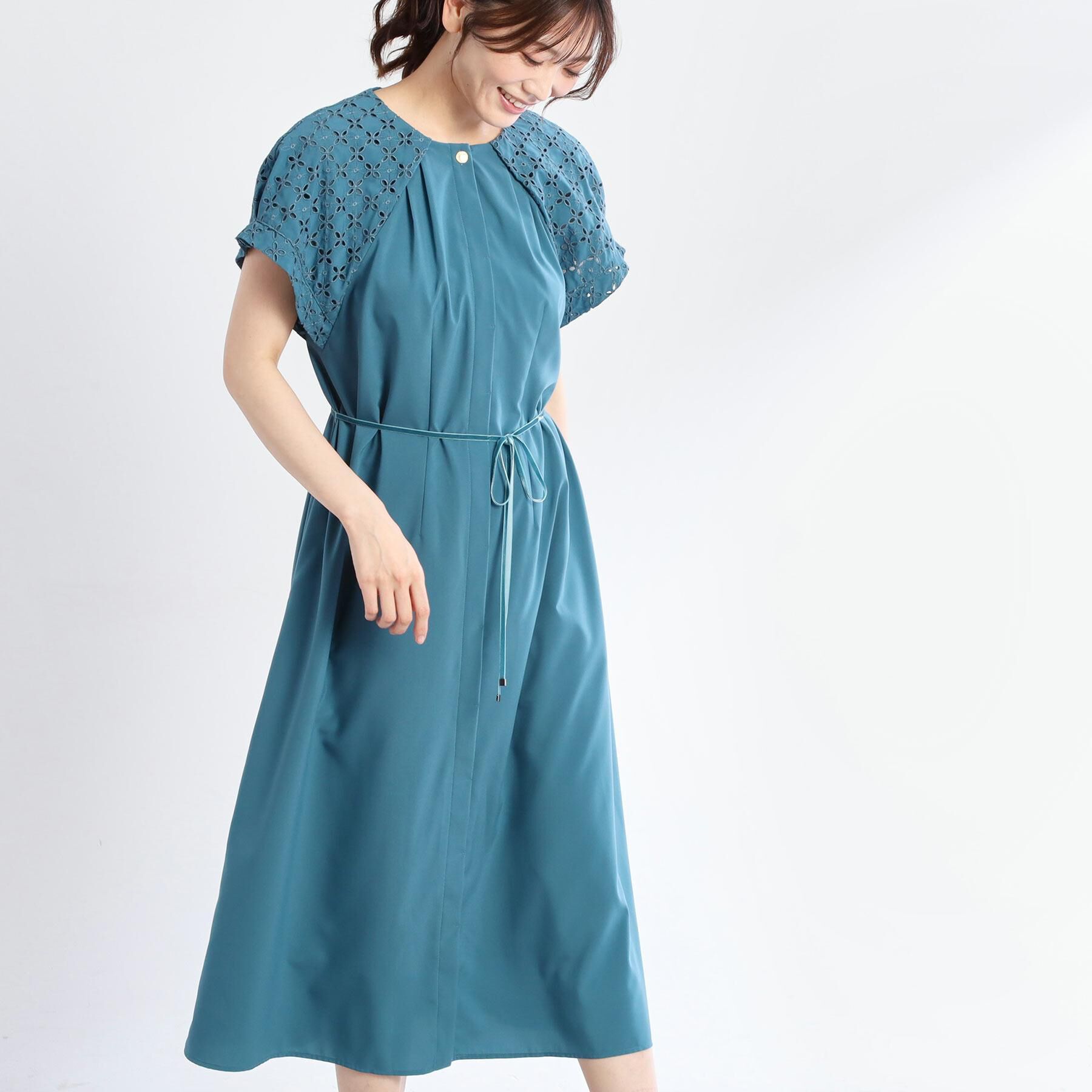 Reflect「カットワークレーススリーブワンピース」|ワンピース|