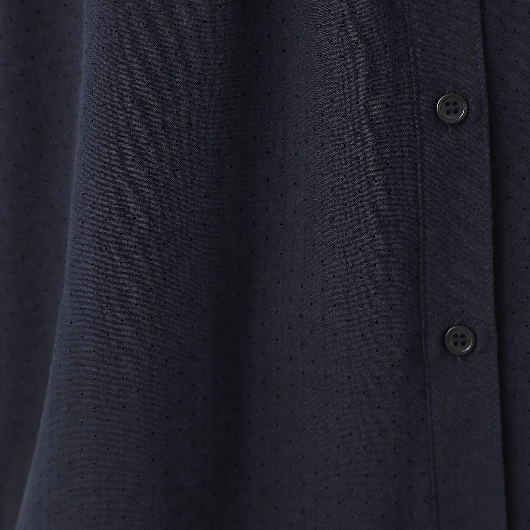 Reflect「【体型カバー／ゆったり着られる◎】バンドカラー七分袖ブラウス」|シャツ・ブラウス|