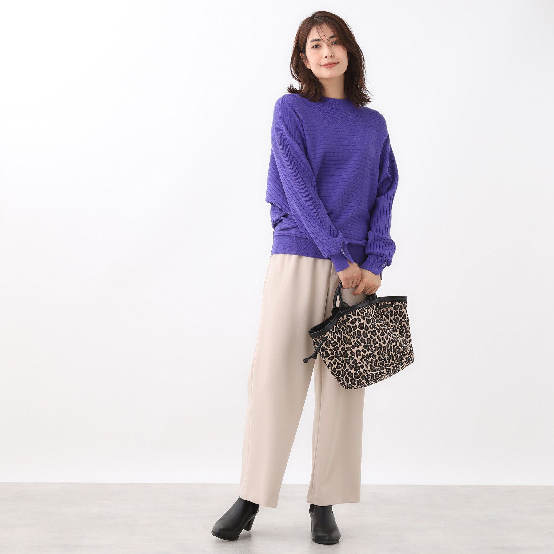 Reflect「【秋映え／ゆったり着られる◎】ドルマンシルエットニット」|ニット・セーター|