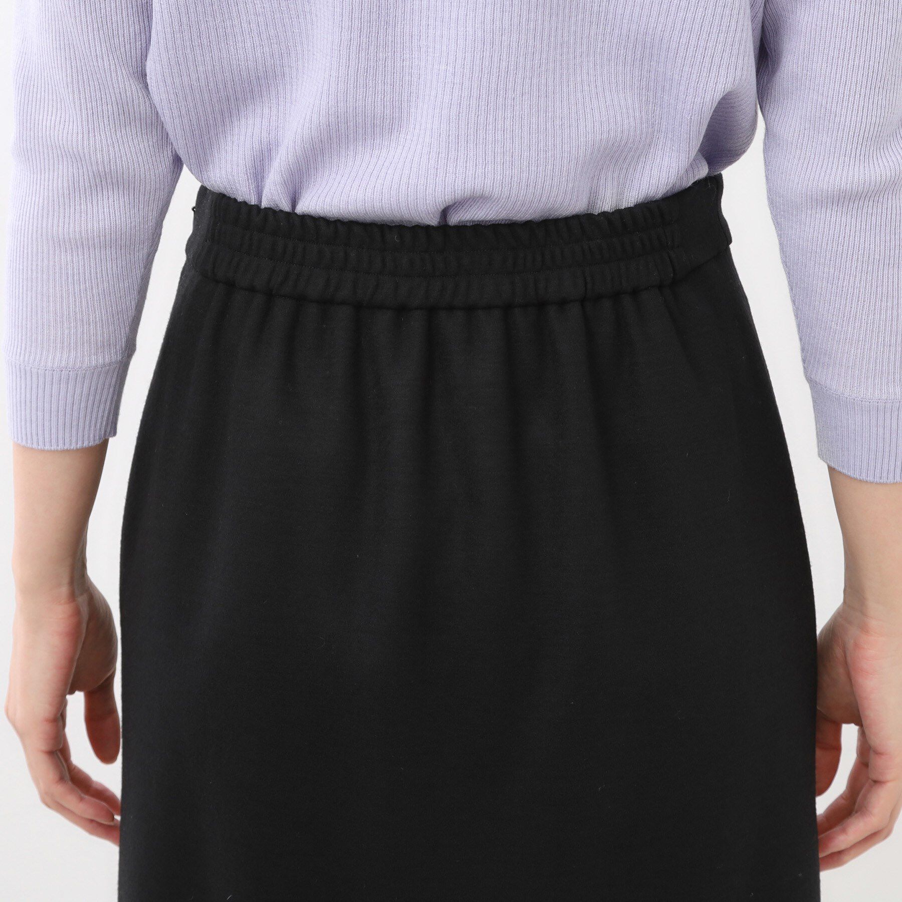 Reflect「【すっきりシルエット／通勤におすすめ◎】キレイめジャージタイトスカート」|スカート|